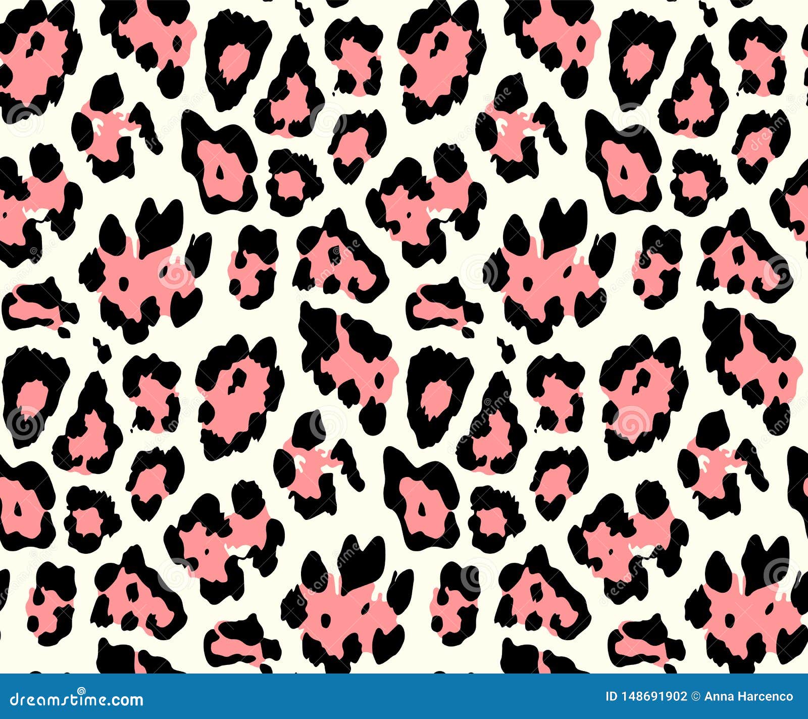 Seamless Leopard Skin Pattern for Textile Print for Printed Fabric ...