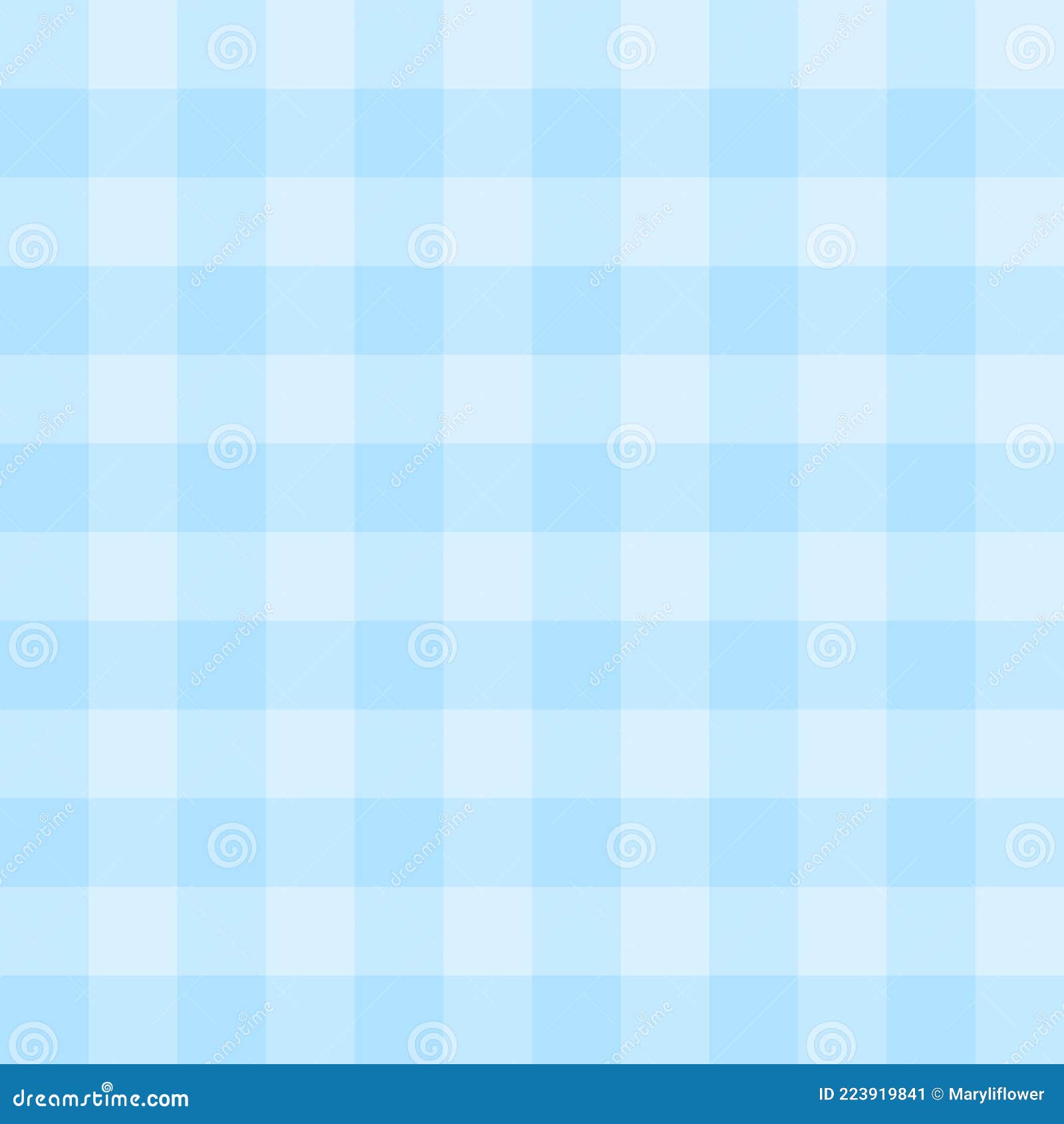 Seamless Light Blue Checked Background with Squares. Gingham Pattern for  Tablecloths, Plaid, Clothes, Wrapping, Bedding Stock Vector - Illustration  of cook, light: 223919841