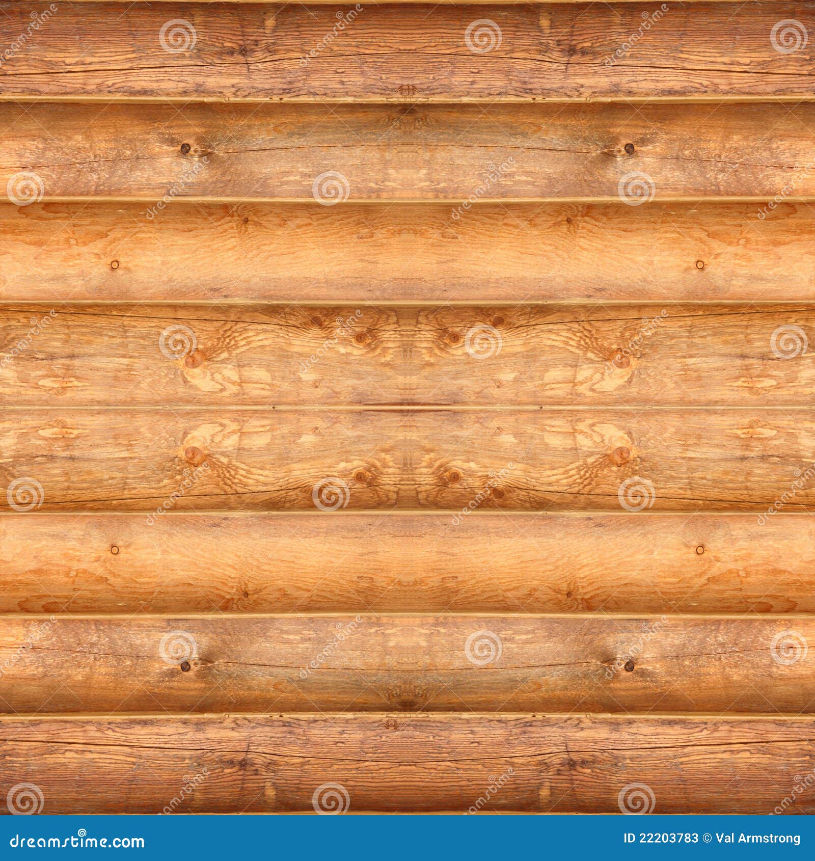 Log Cabin Wall Seamless Texture