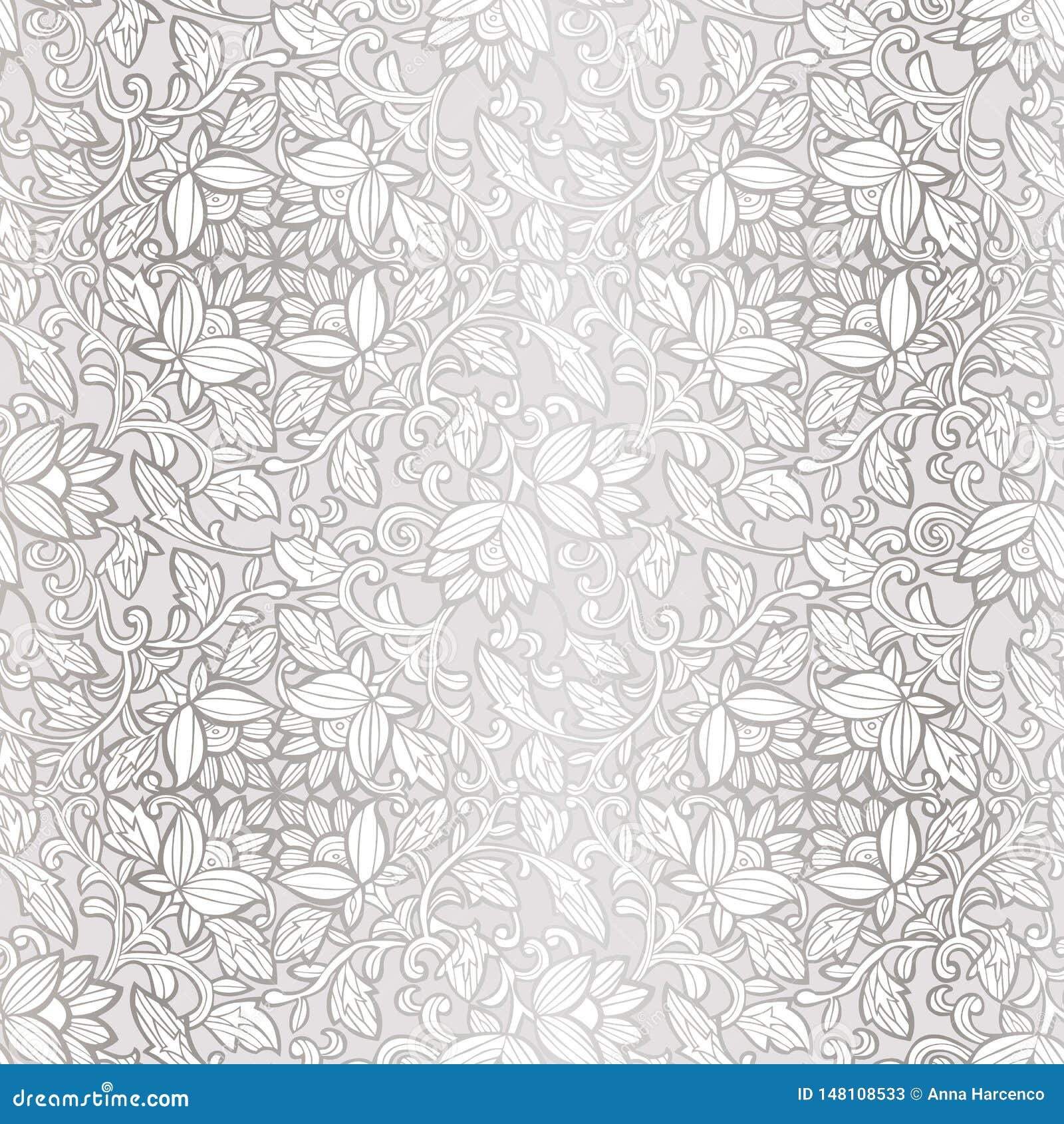 Seamless Luxury Pattern with Flowers. Floral Pattern for Invitations ...