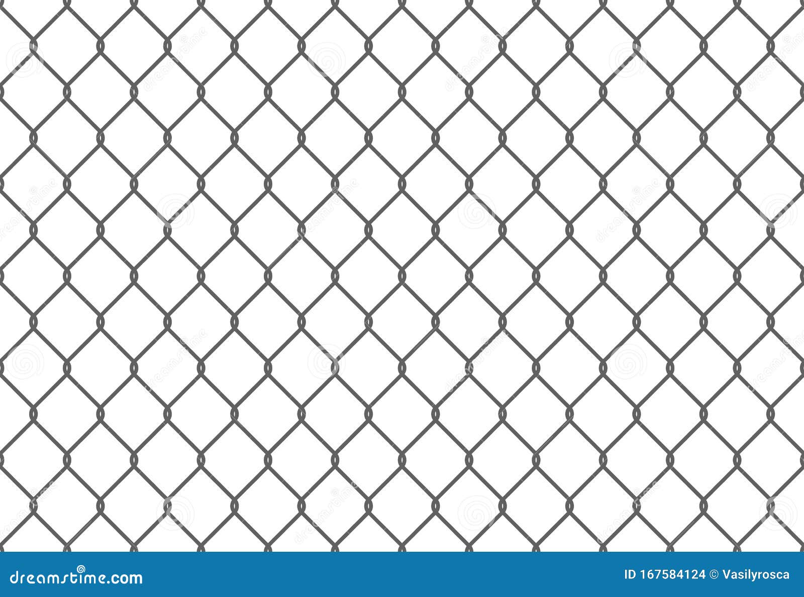 seamless metal chain link fence. wire  fence pattern texture background