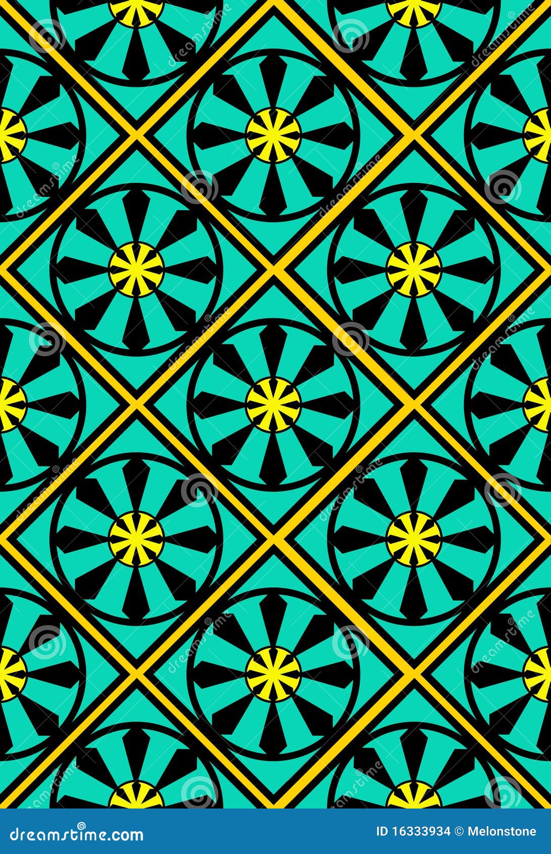 Seamless Moroccan Tile Wallpaper Stock Images Image 