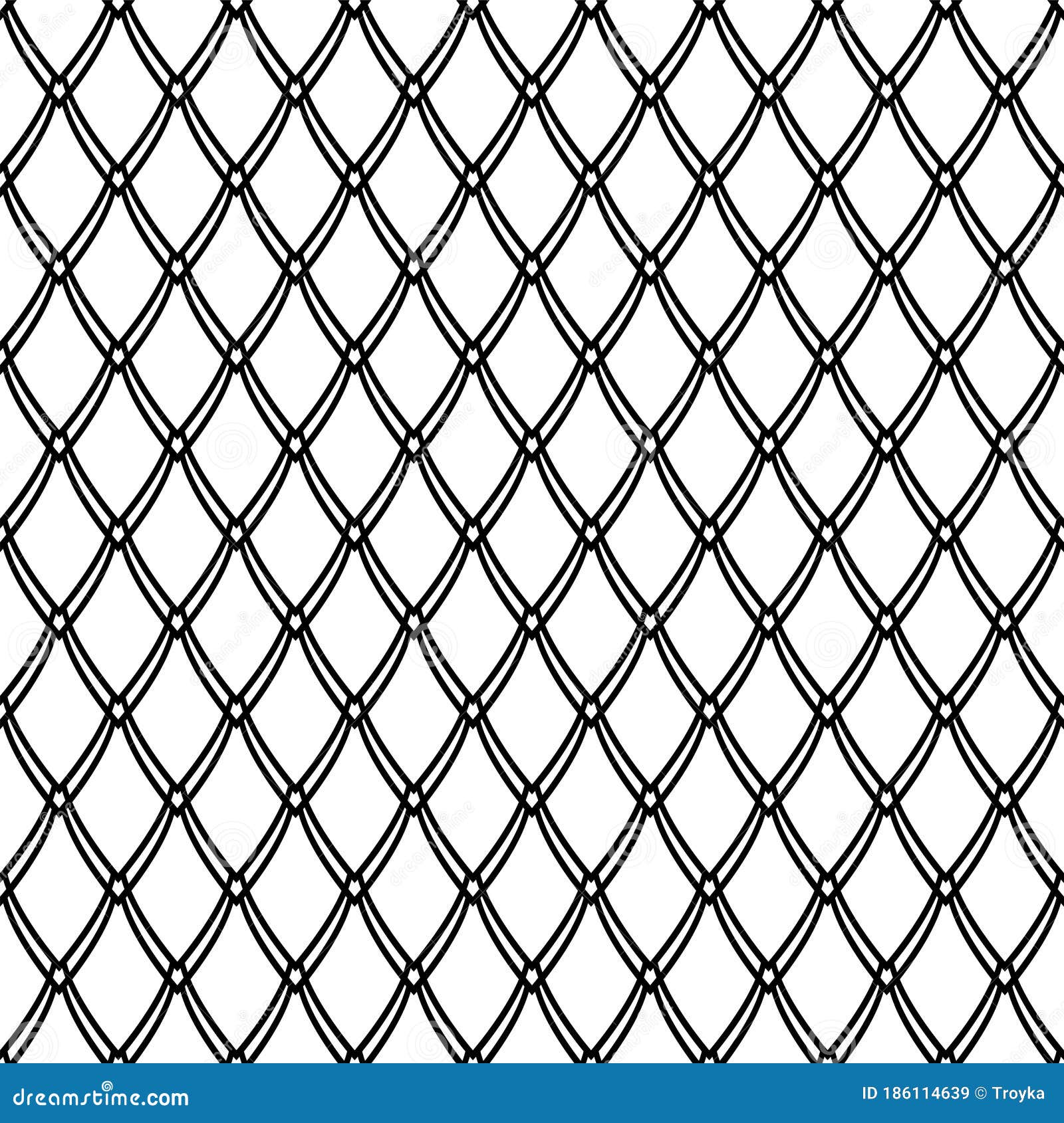 Seamless Netting Texture. Lattice Pattern Stock Vector Illustration