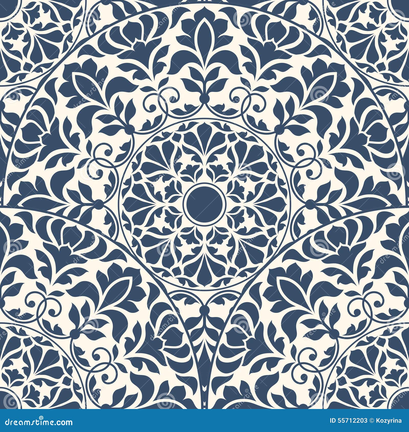 seamless oriental pattern