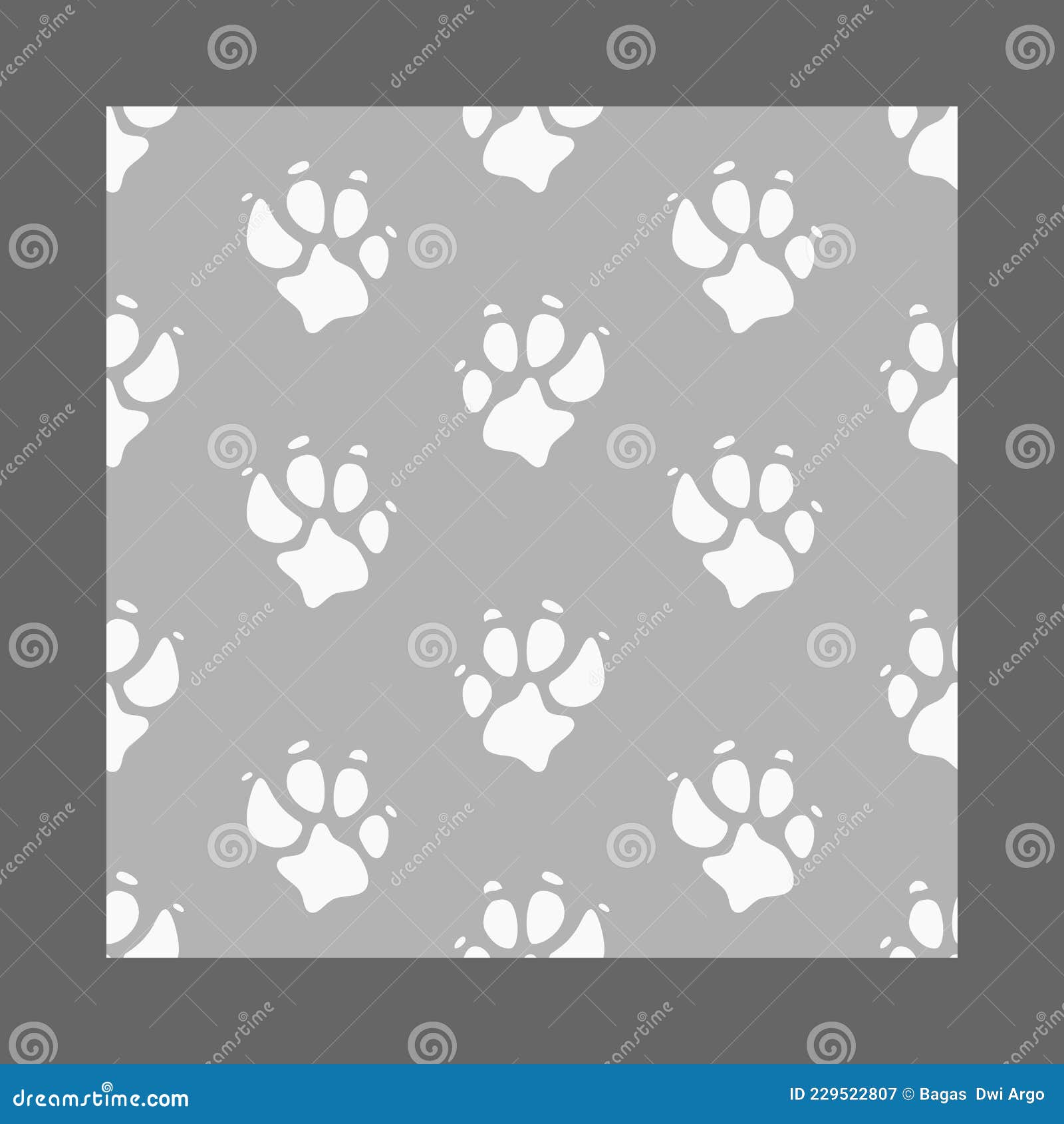 Lion Animal Footprints Printable