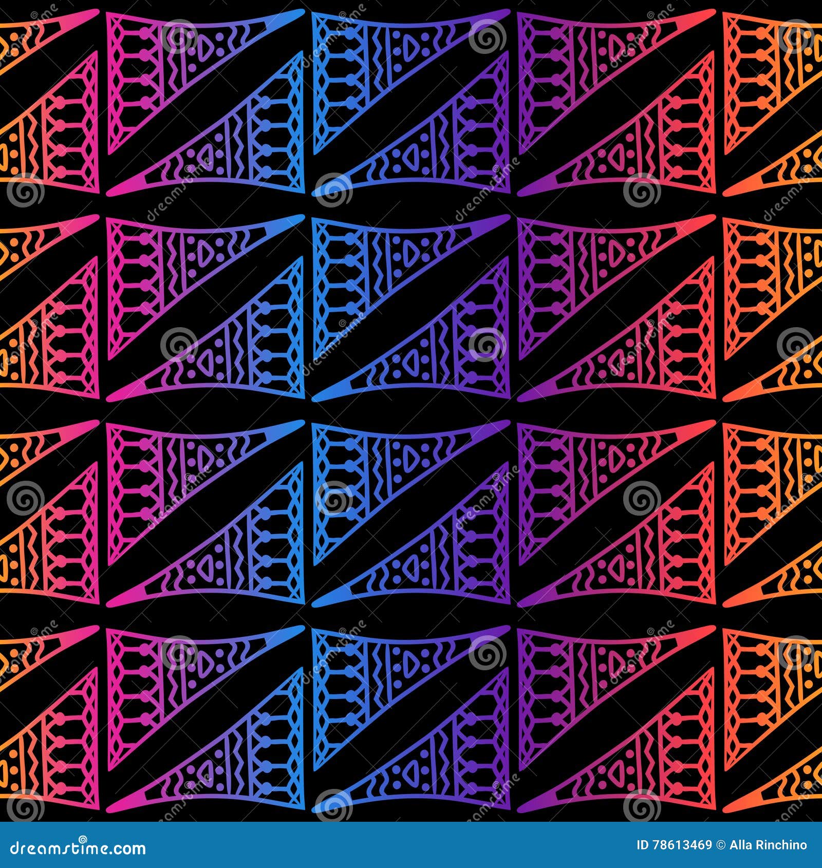 seamless pattern of beads-05
