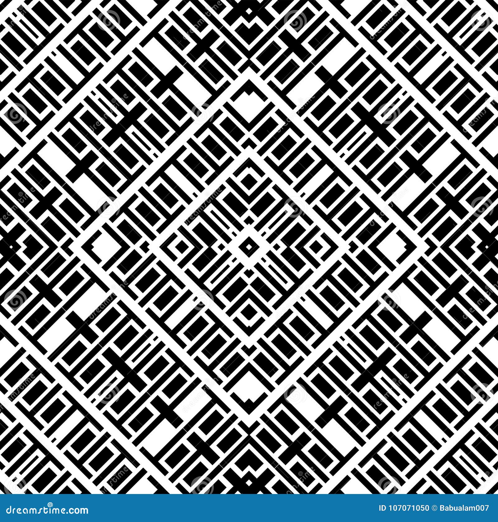 seamless pattern black and white geometrical a atr