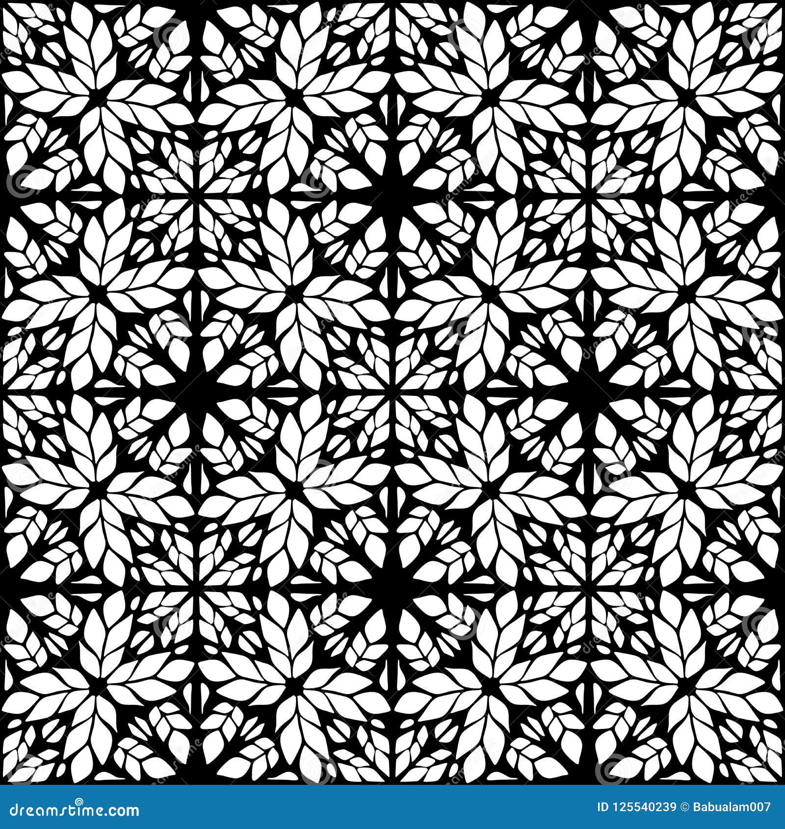 seamless pattern black and white  pattern