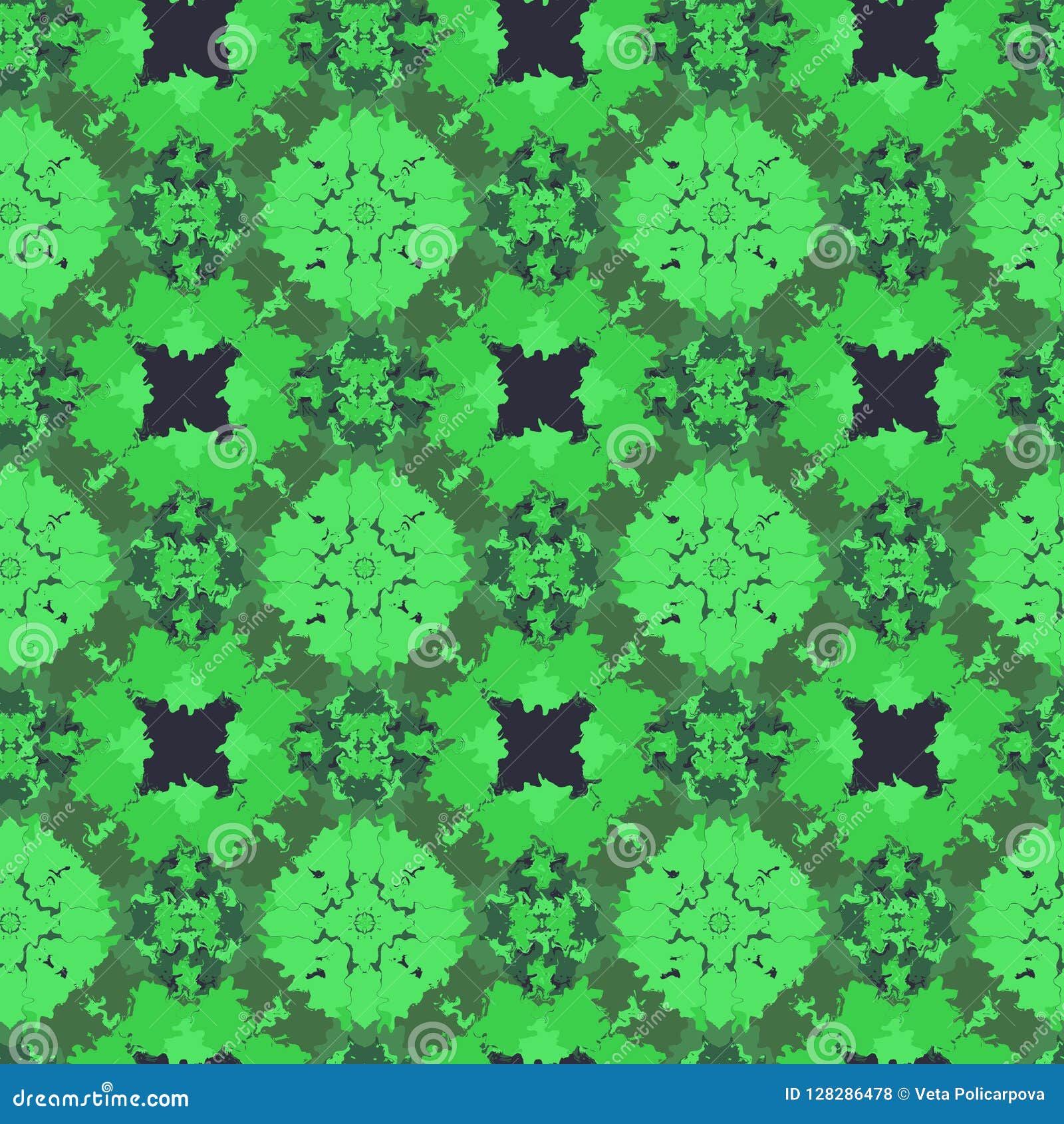 Seamless Pattern with Colored Different Spots of Paint. Stock