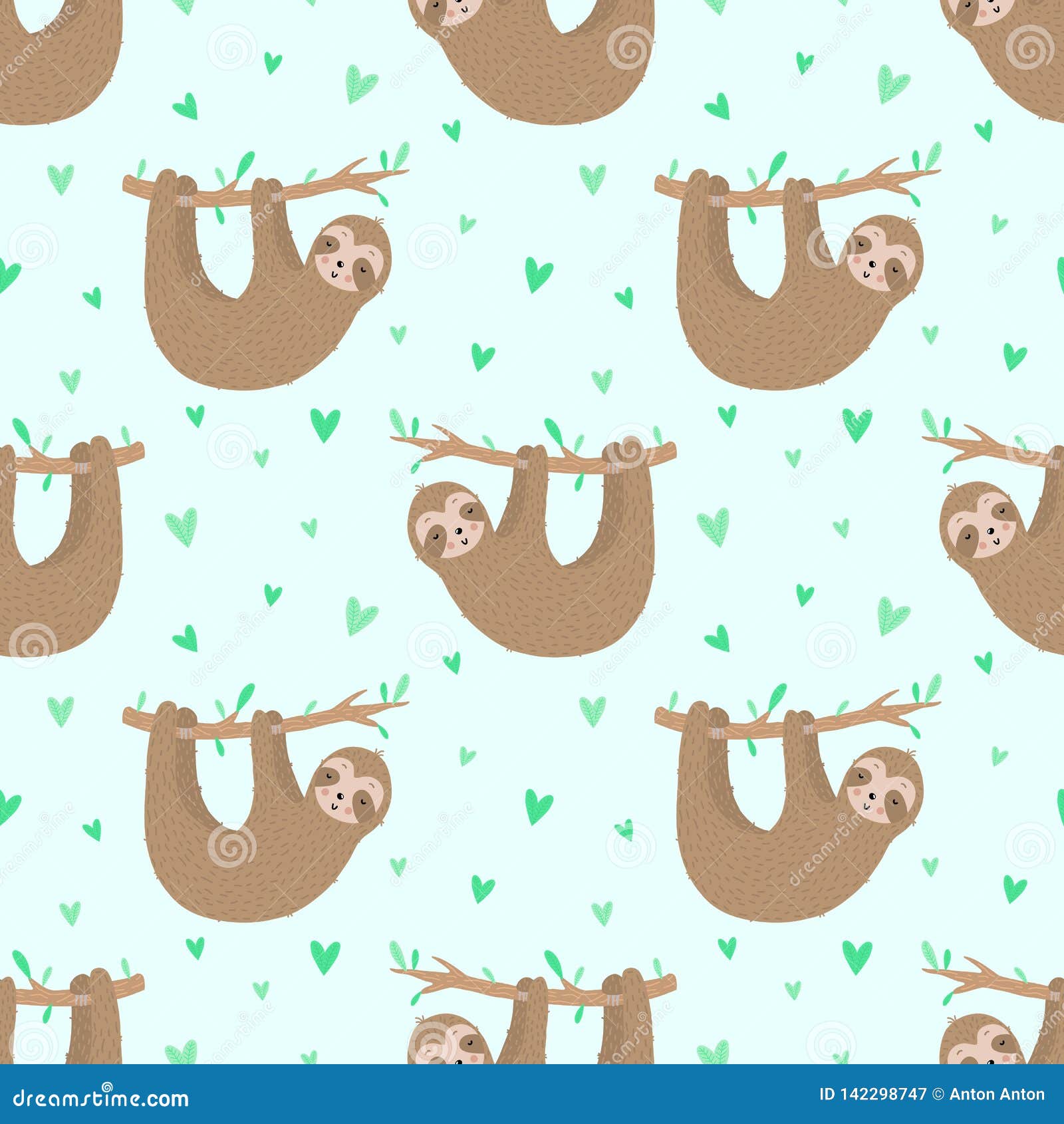 Hãy trải nghiệm mẫu sloth vẽ tay ngộ nghĩnh này, sản phẩm của nghệ sĩ tài ba. Với nhiều hình ảnh đáng yêu của chú lười độn, mẫu sloth này là một trong những lựa chọn tuyệt vời để thể hiện tình yêu của bạn với animal print.