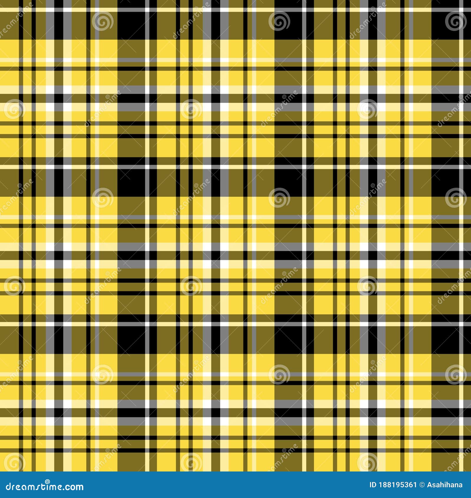 images Yellow And Black Plaid Fabric dreamstime com