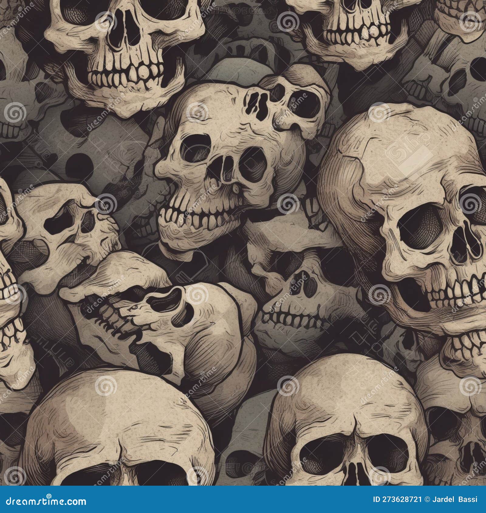 Reaper half sleeve with a pile of skulls binkdtattoo halfsleeve   Instagram