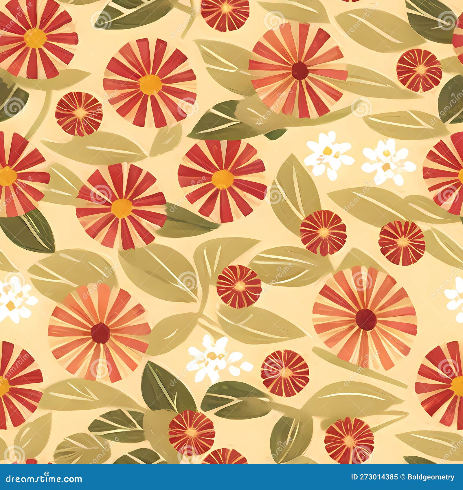 Wallpaper Pattern Vintage Flowers Floral Seamless Pattern Watercolor