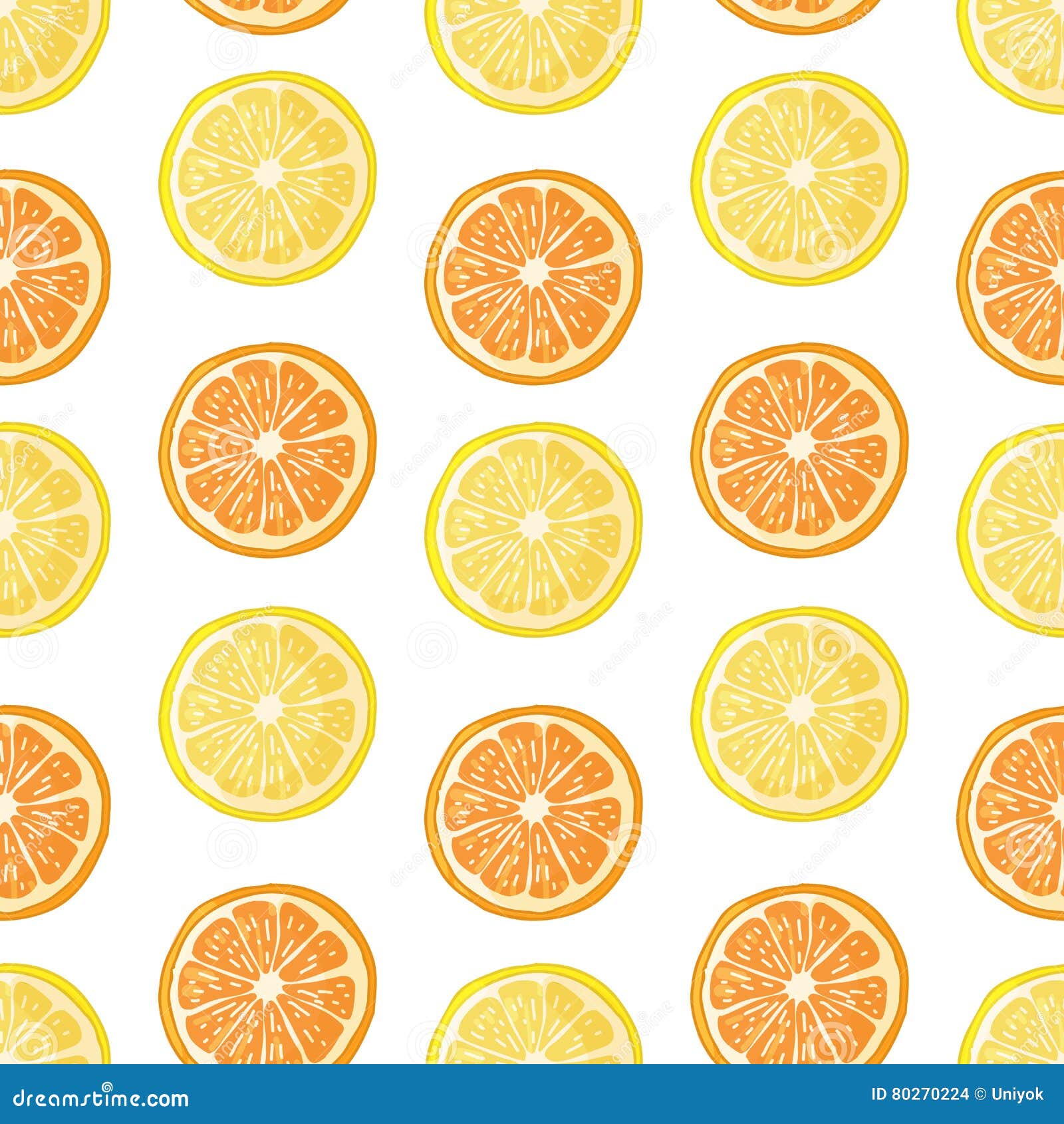 Seamless Pattern with Fruit Decoration. Wallpaper with a Pattern of