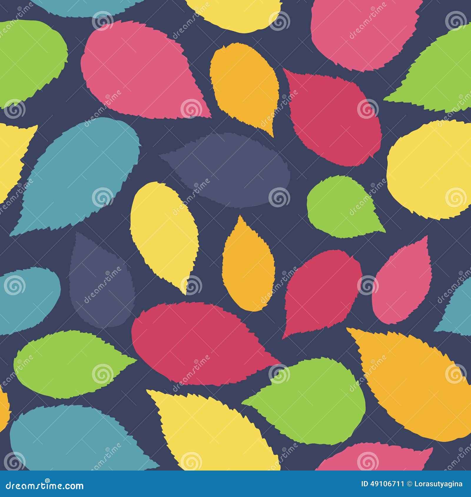 Wall Mural Abstract seamless pattern with colorful circles. Vector seamless  texture for wallpapers, pattern fills, web page backgrounds 