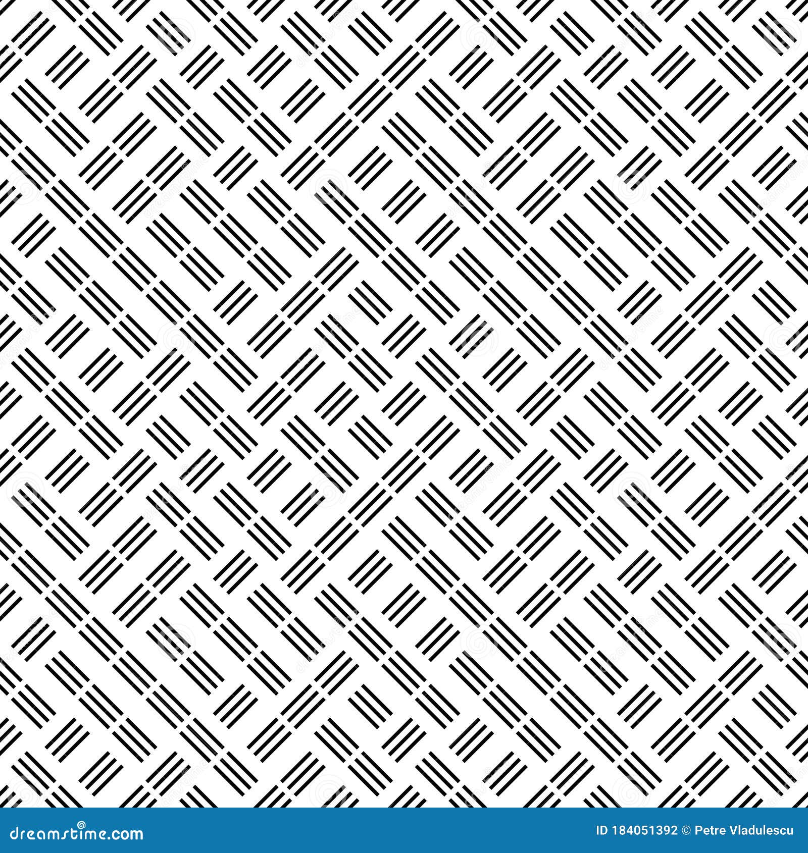 seamless pattern with oblique black lines