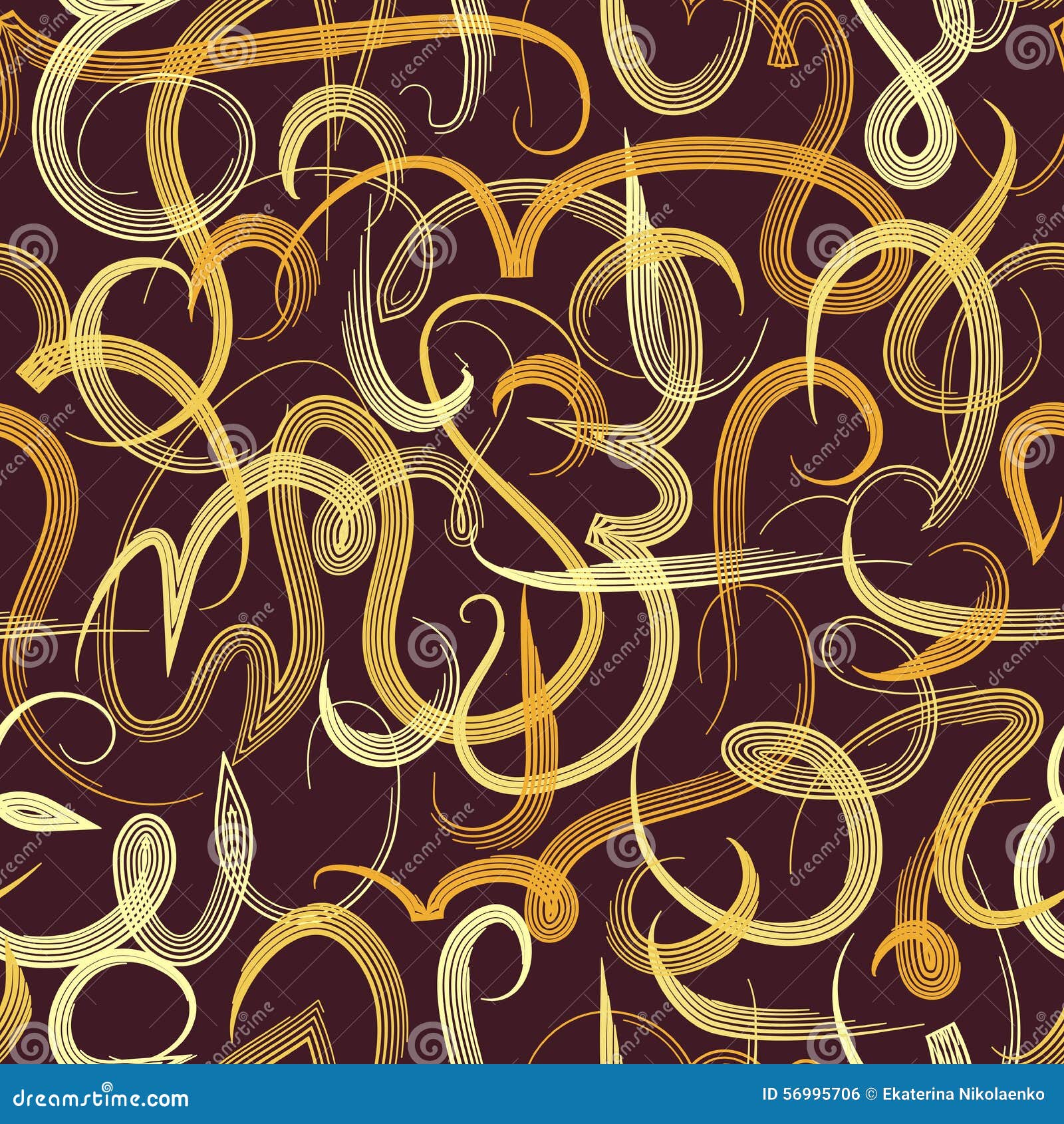Seamless Pattern Ornament Arabic Calligraphy Of Text Eid 