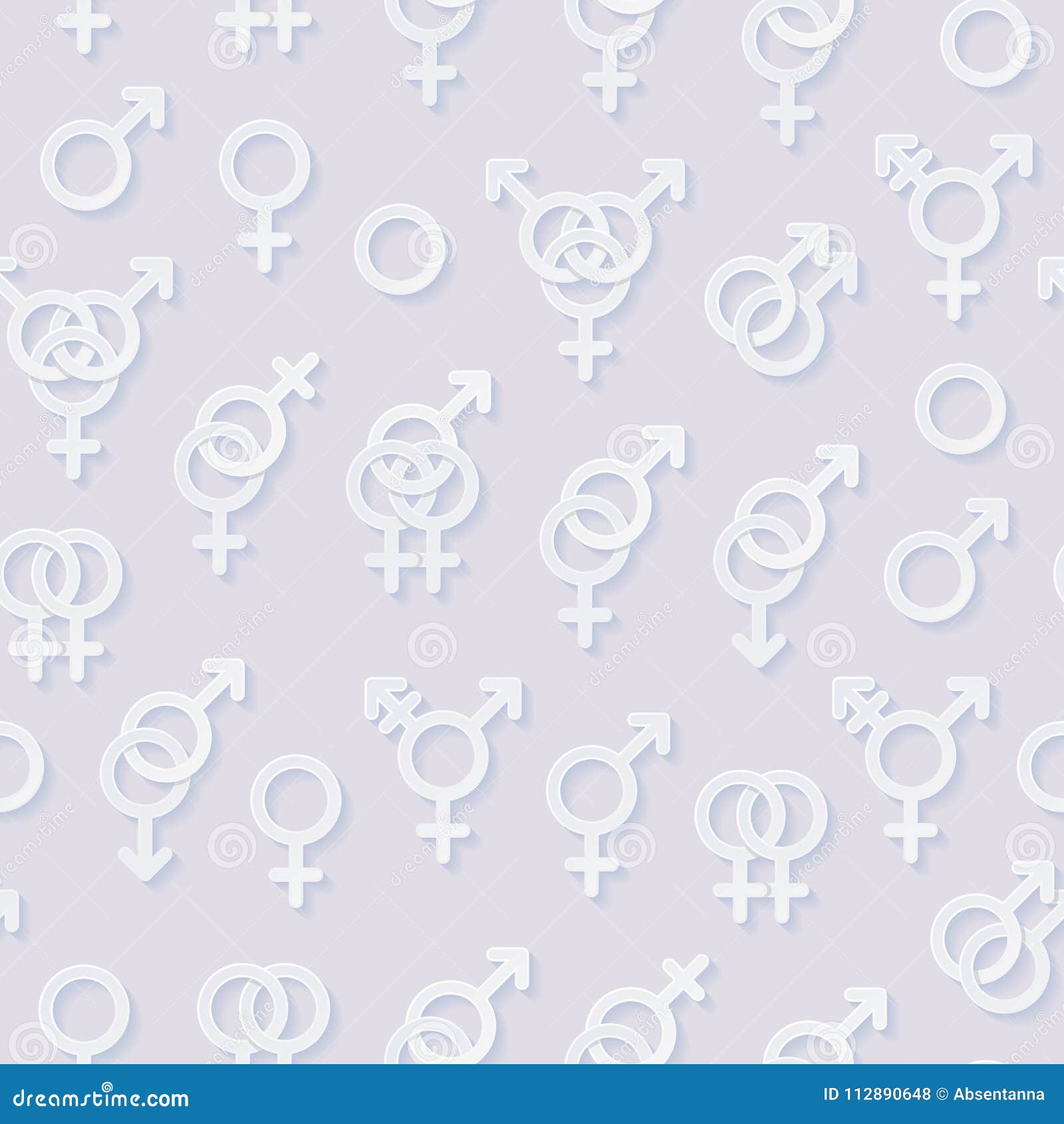 seamless pattern with sexuality s