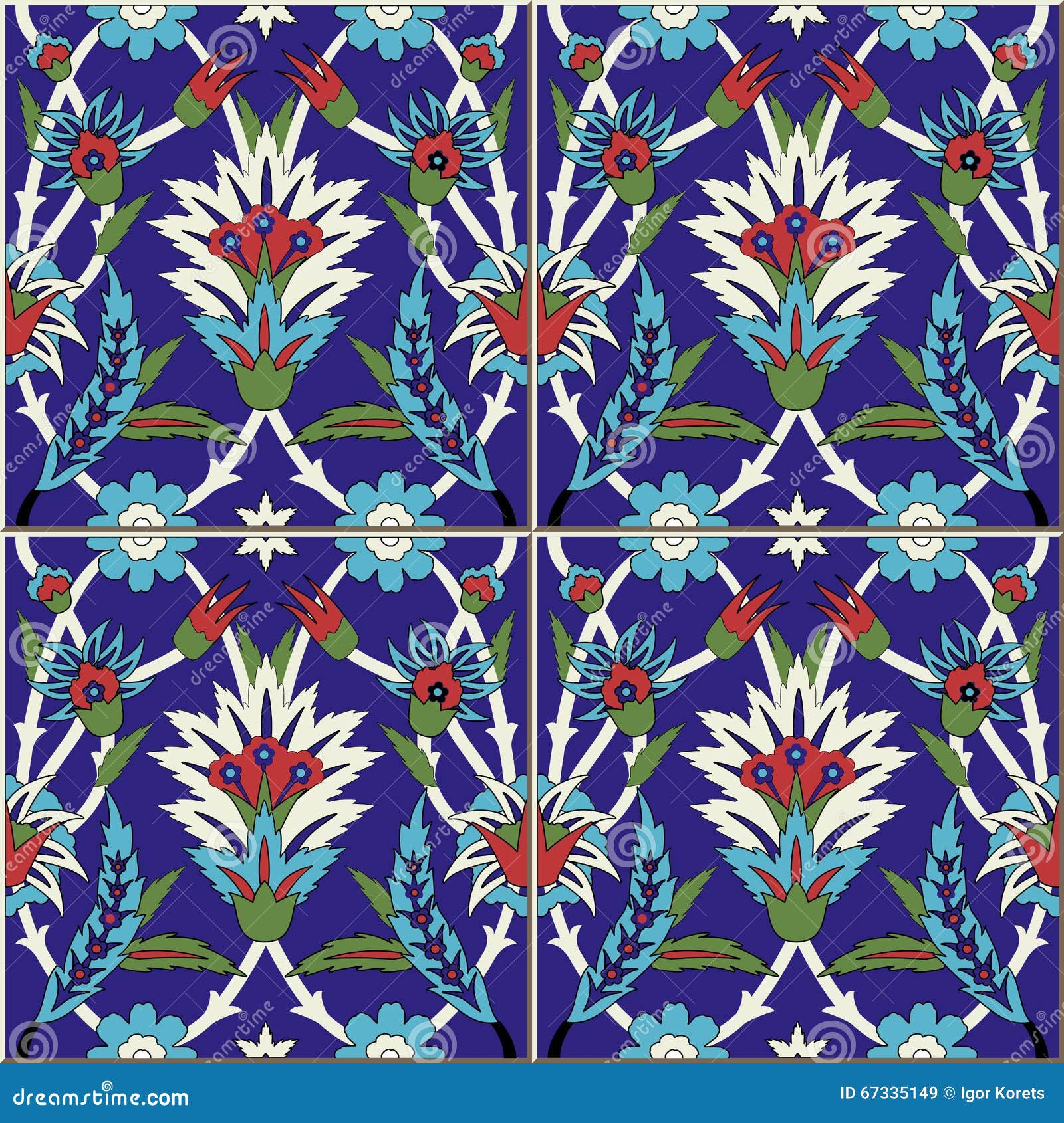seamless pattern . turkish, moroccan, portuguese tiles, azulejo, ornaments. islamic art.