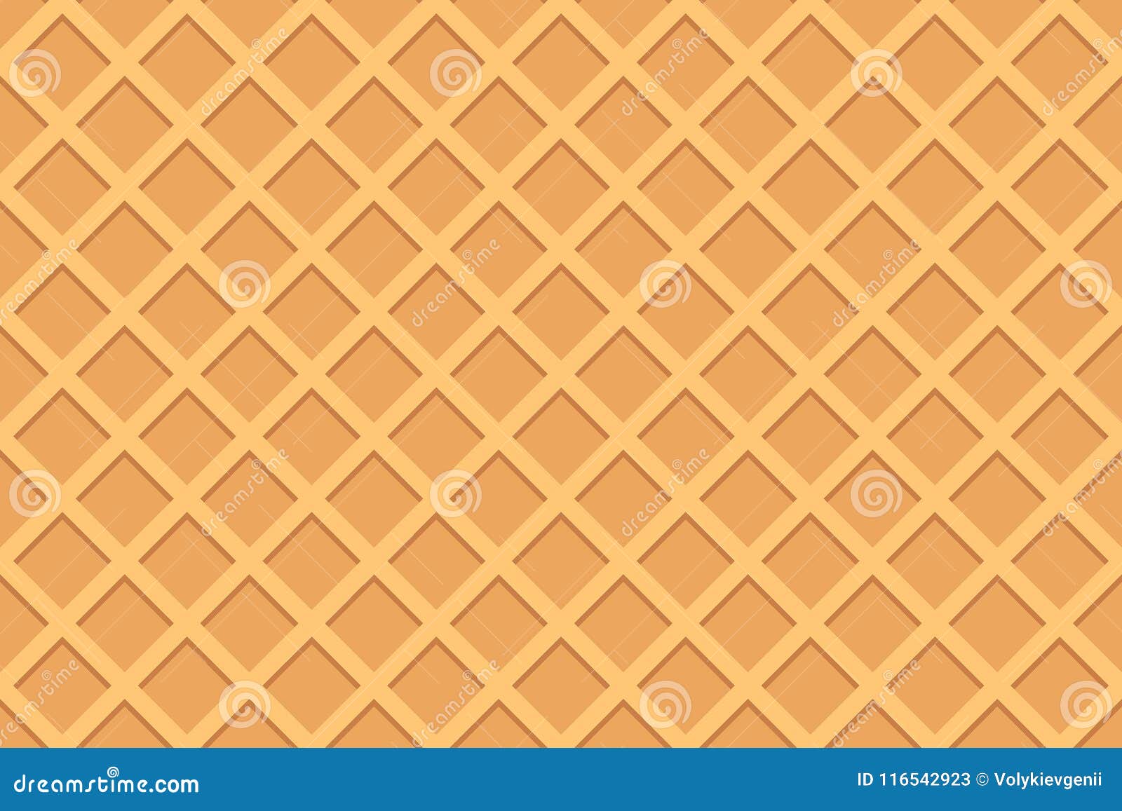 seamless pattern of waffle