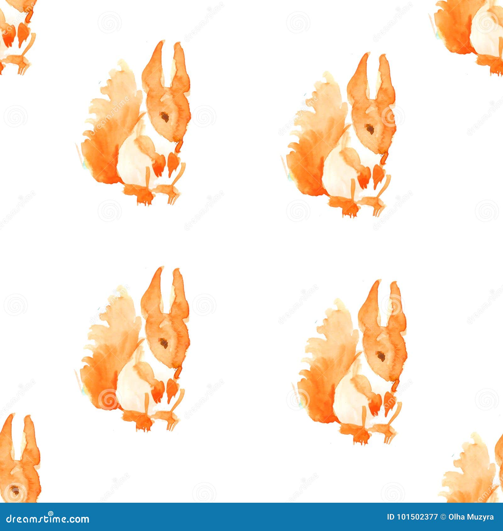 squirrel wrapping paper