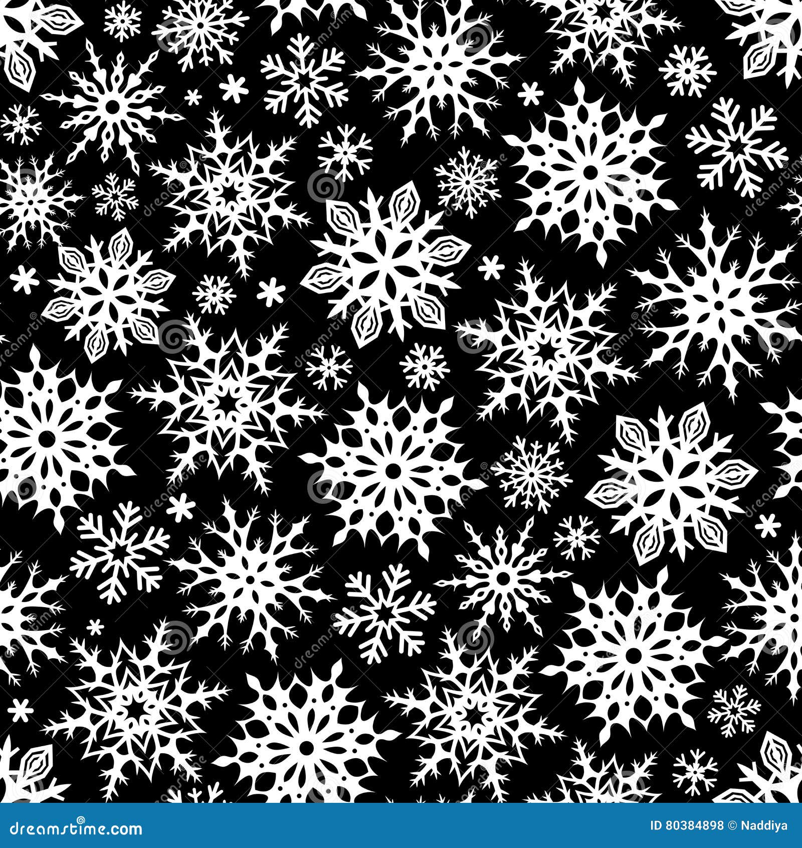 Snowflakes,set,group,black,white - free image from needpix.com, image size:1600x1690
