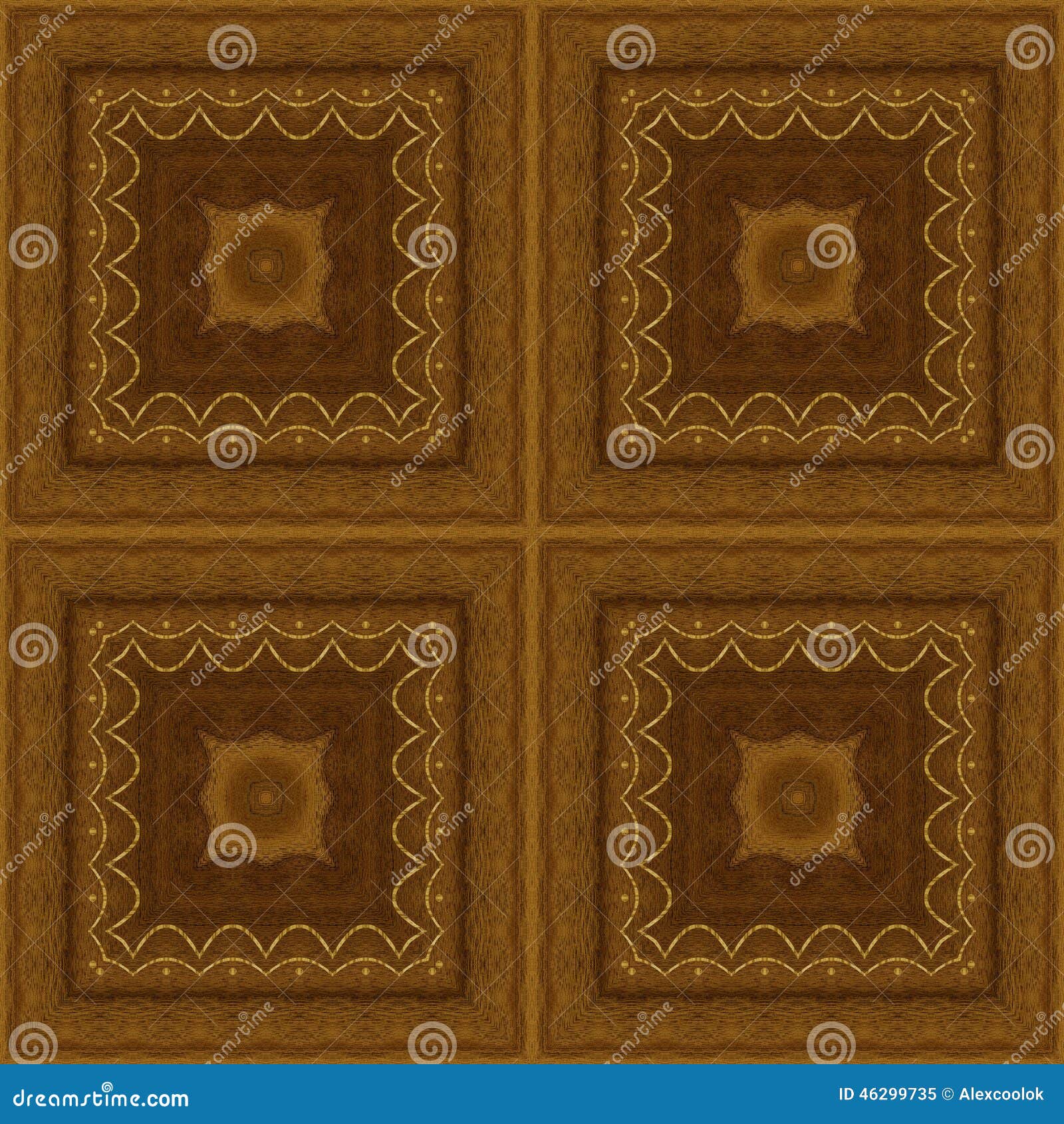 Seamless Pattern, Wooden Marquetry Stock Image Image of plank