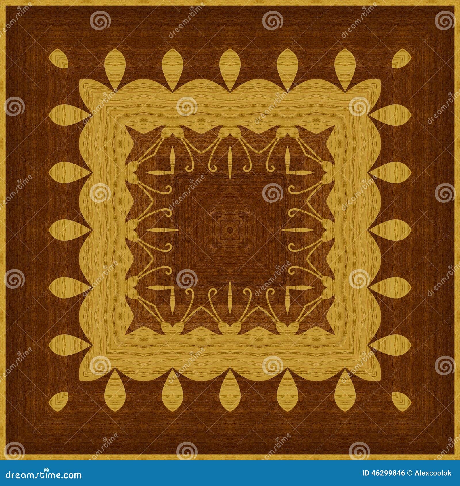 Seamless Pattern, Wooden Marquetry Stock Photo Image of check
