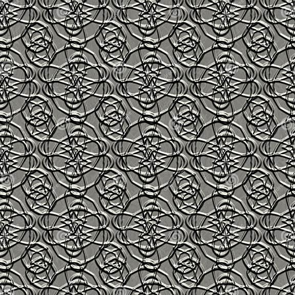 Seamless patterned foil stock illustration. Illustration of plate 5057281