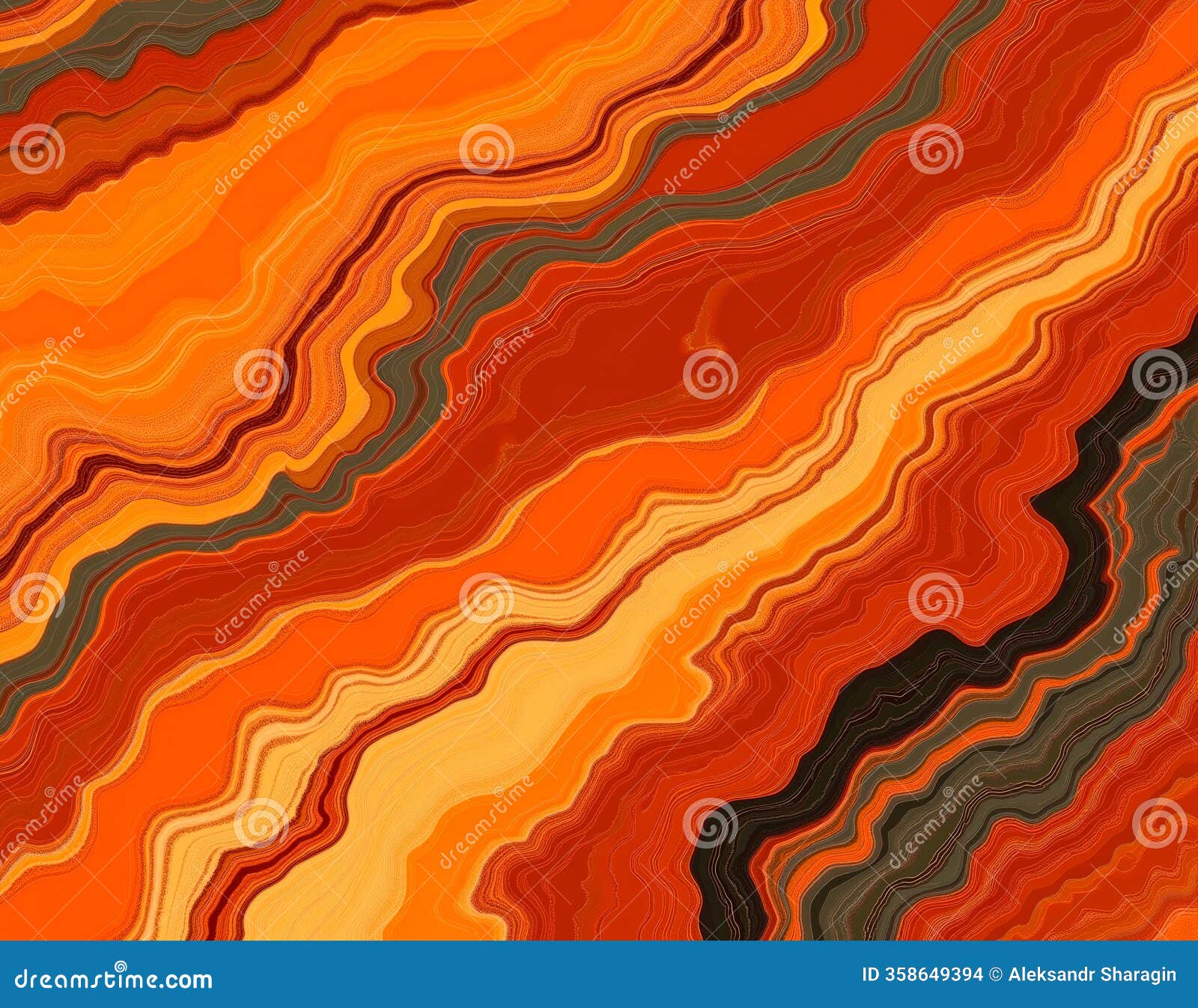seamless phoenix feather marble with fiery orange gradients and ash-gray edges, ed for mythology-themed rpg textures,