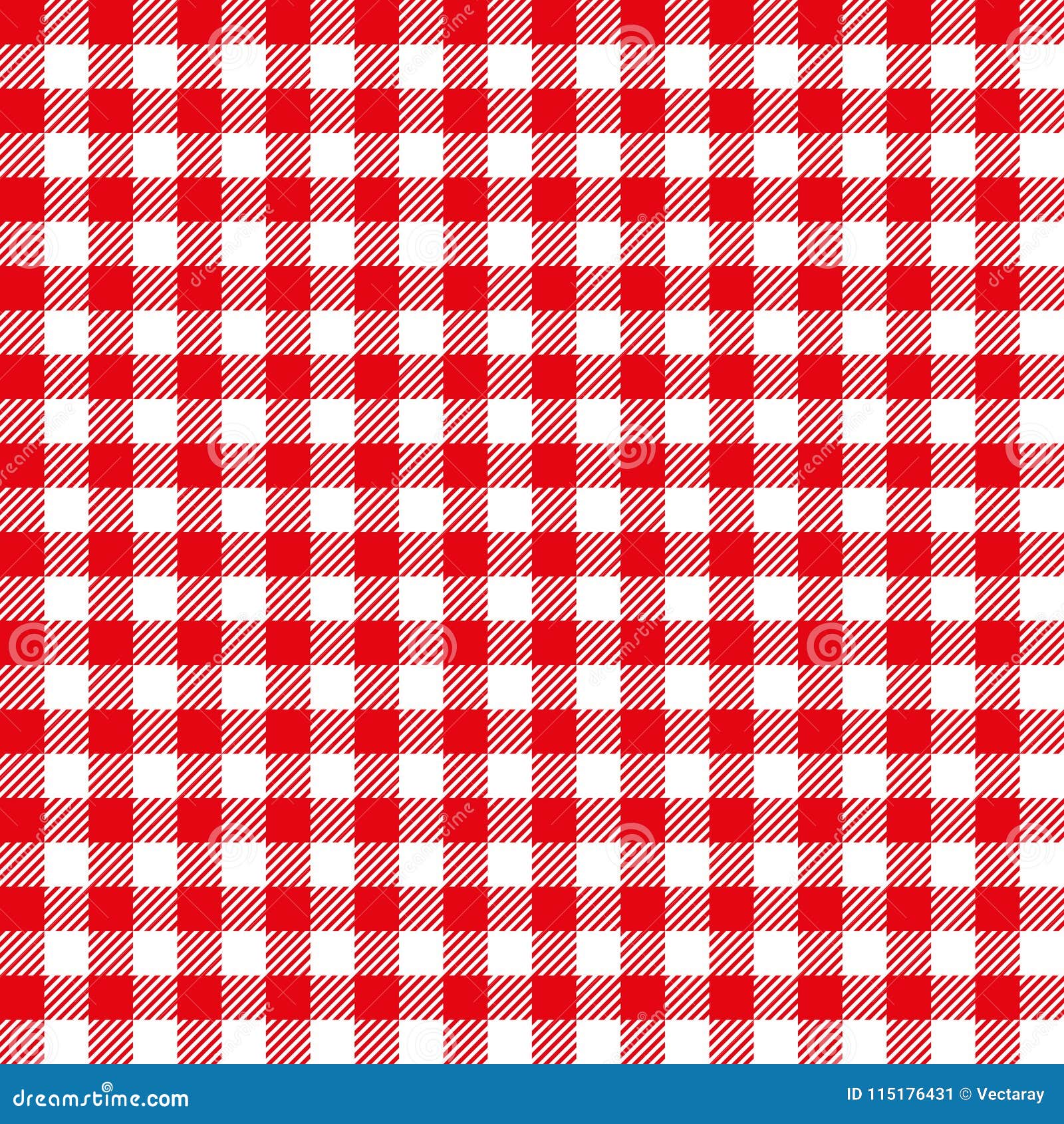 Seamless Red Checkered Fabric Pattern Background Texture Stock Illustration  - Illustration of invitation, black: 115176431