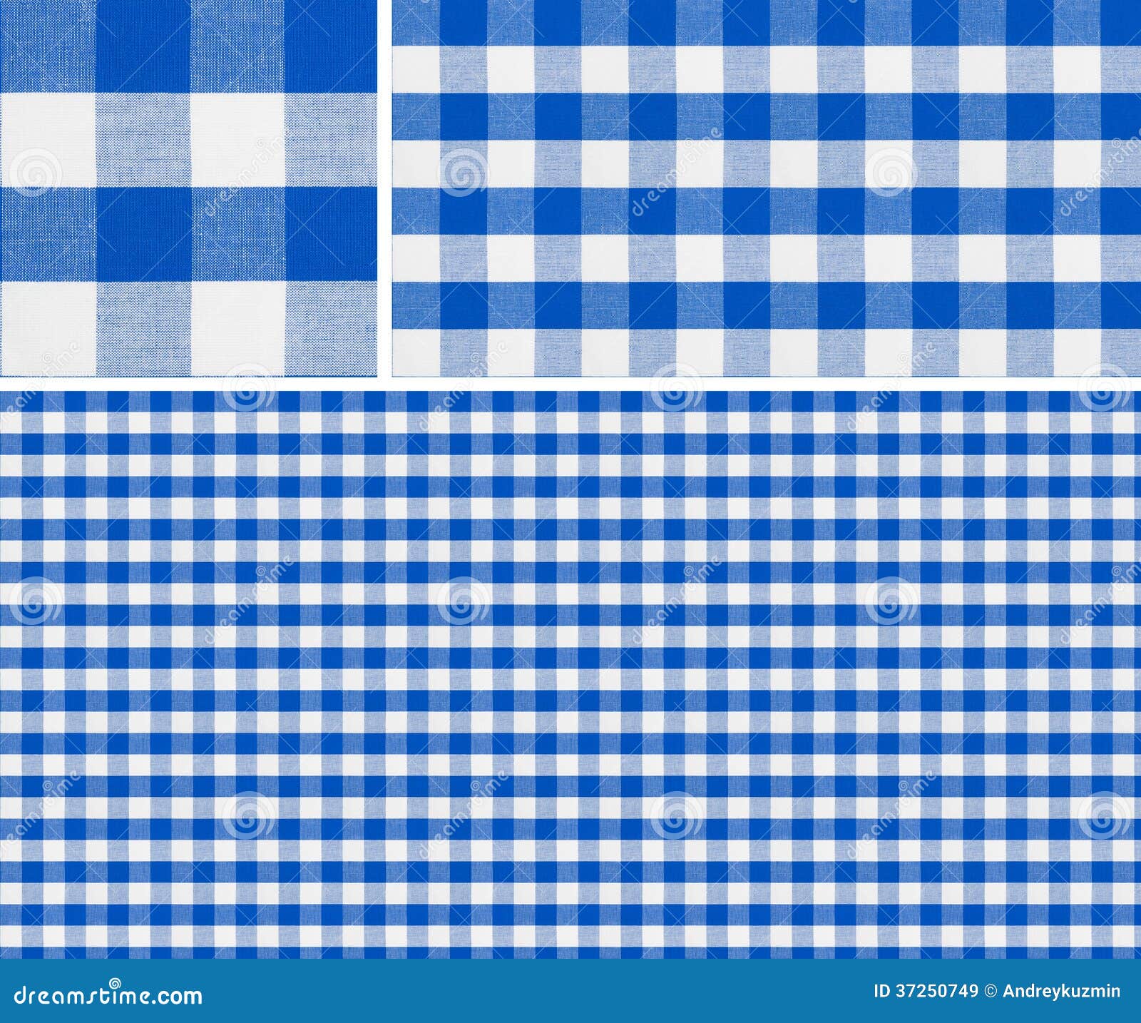 Seamless Red Picnic Table Cloth Pattern Stock Image 