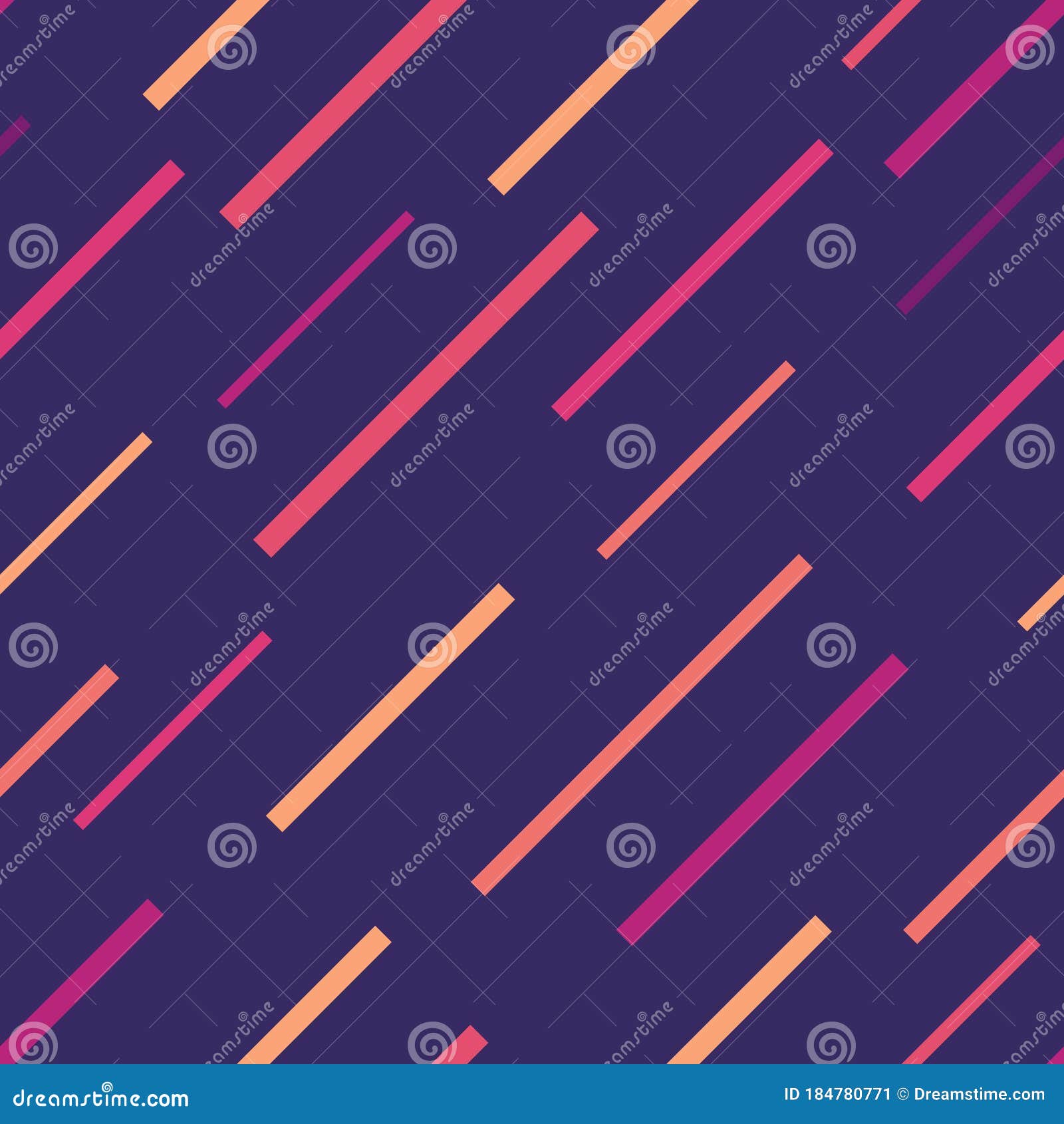 Seamless Repeating Pattern of Stripes Stock Illustration Illustration