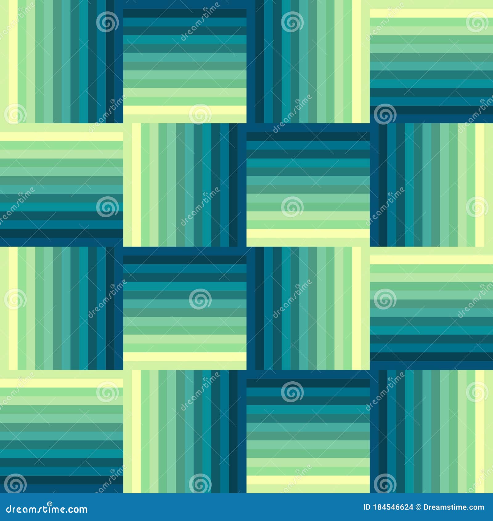 Seamless Repeating Pattern of Stripes Stock Illustration Illustration