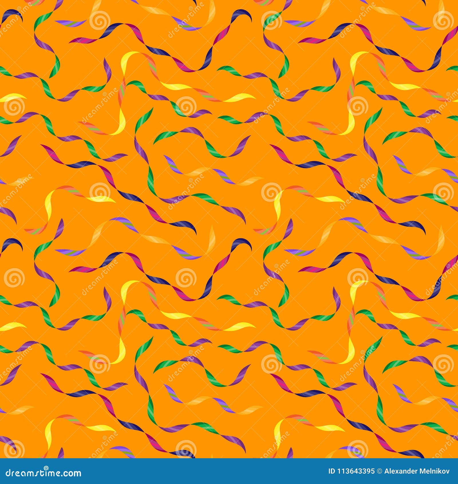 Seamless Repeating Serpentine Pattern Stock Vector Illustration of