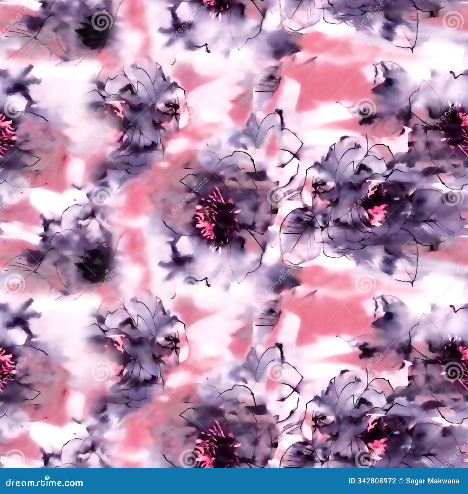 watercolour shibori pattern, tie dye allover, textile, shibori allover, dye pattern, watercolour pattern, abstract print