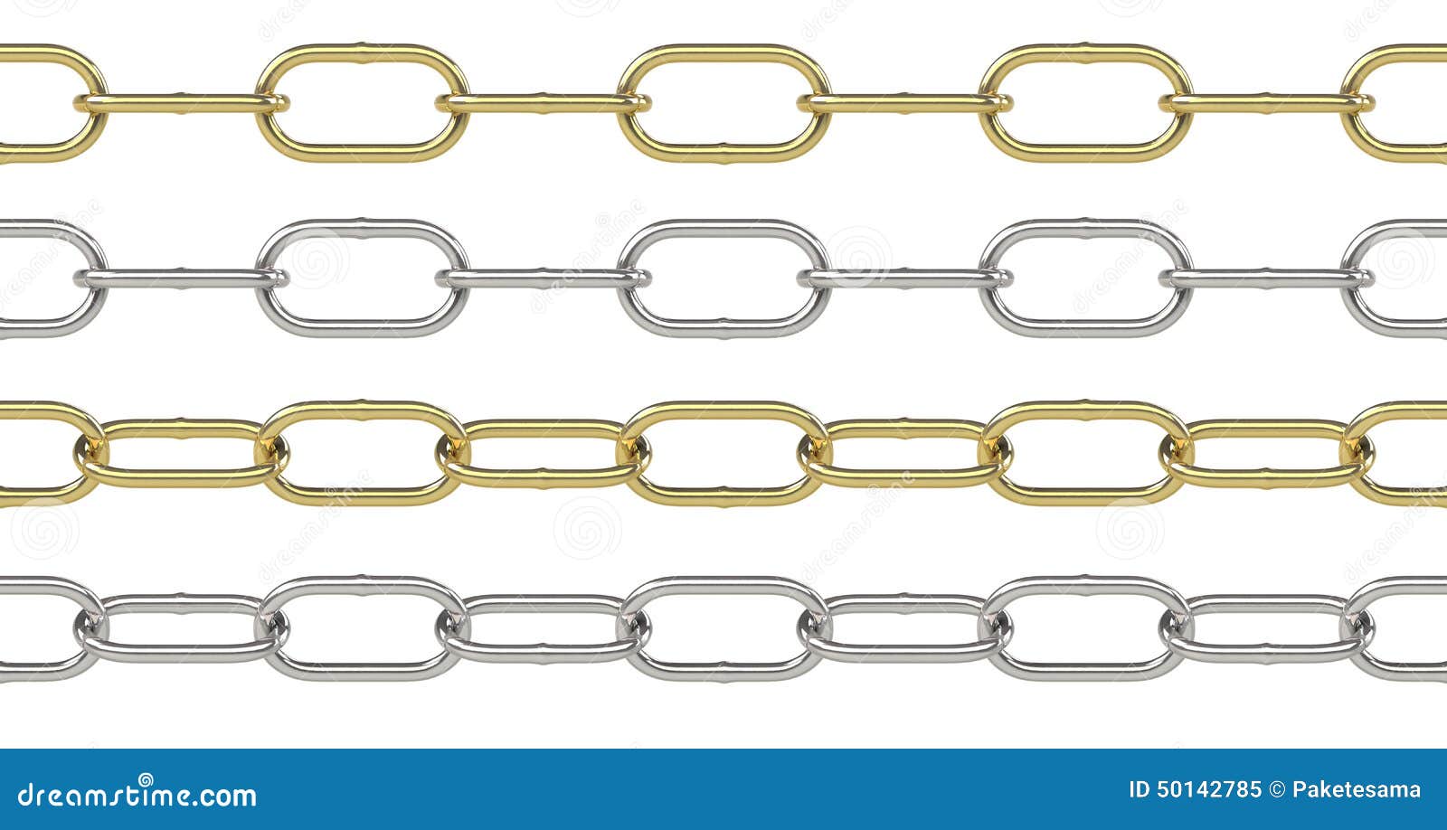 Seamless silver chain stock illustration. Illustration of clasp - 50142785