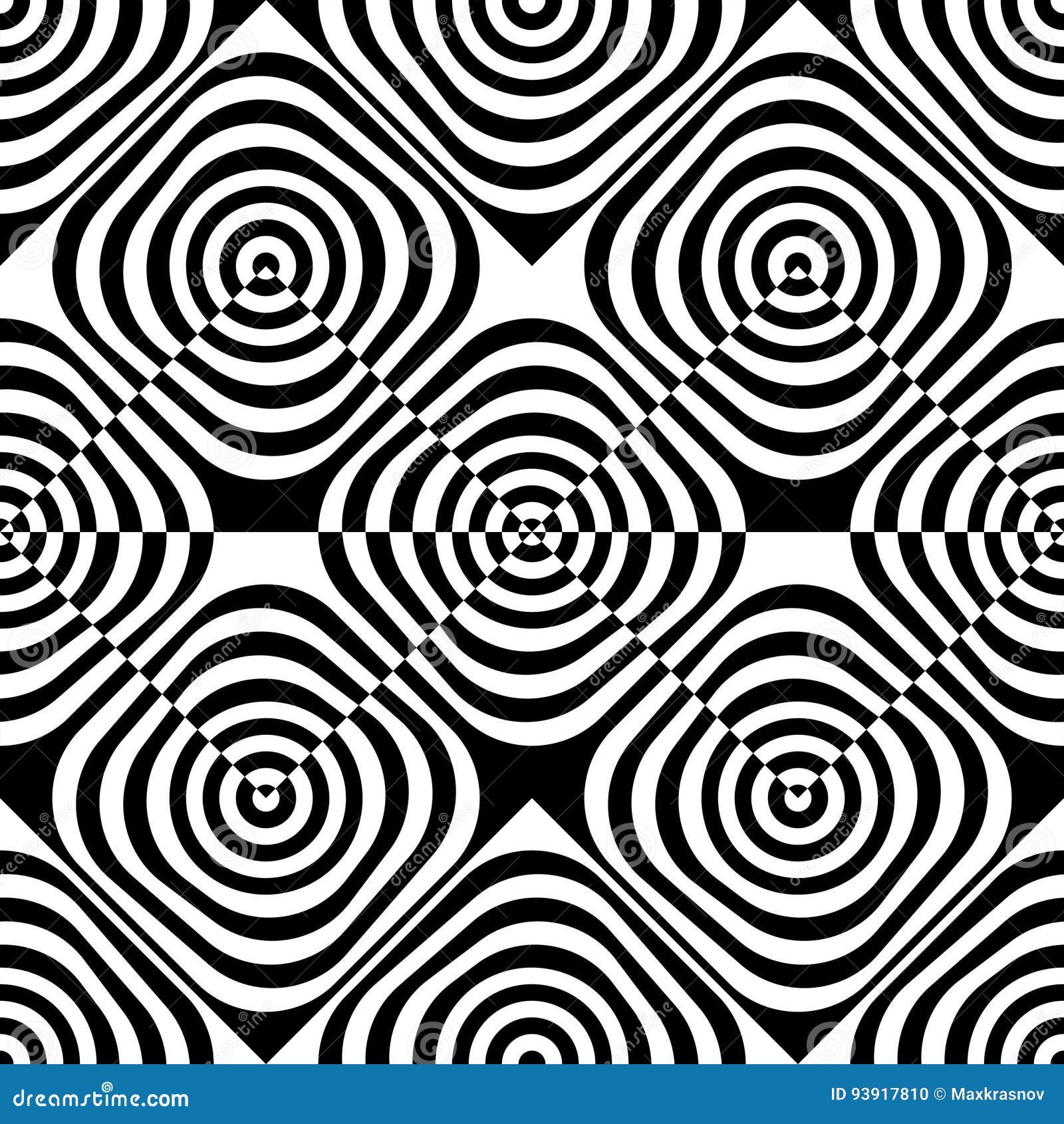 Seamless Square Pattern stock vector. Illustration of pattern 93917810