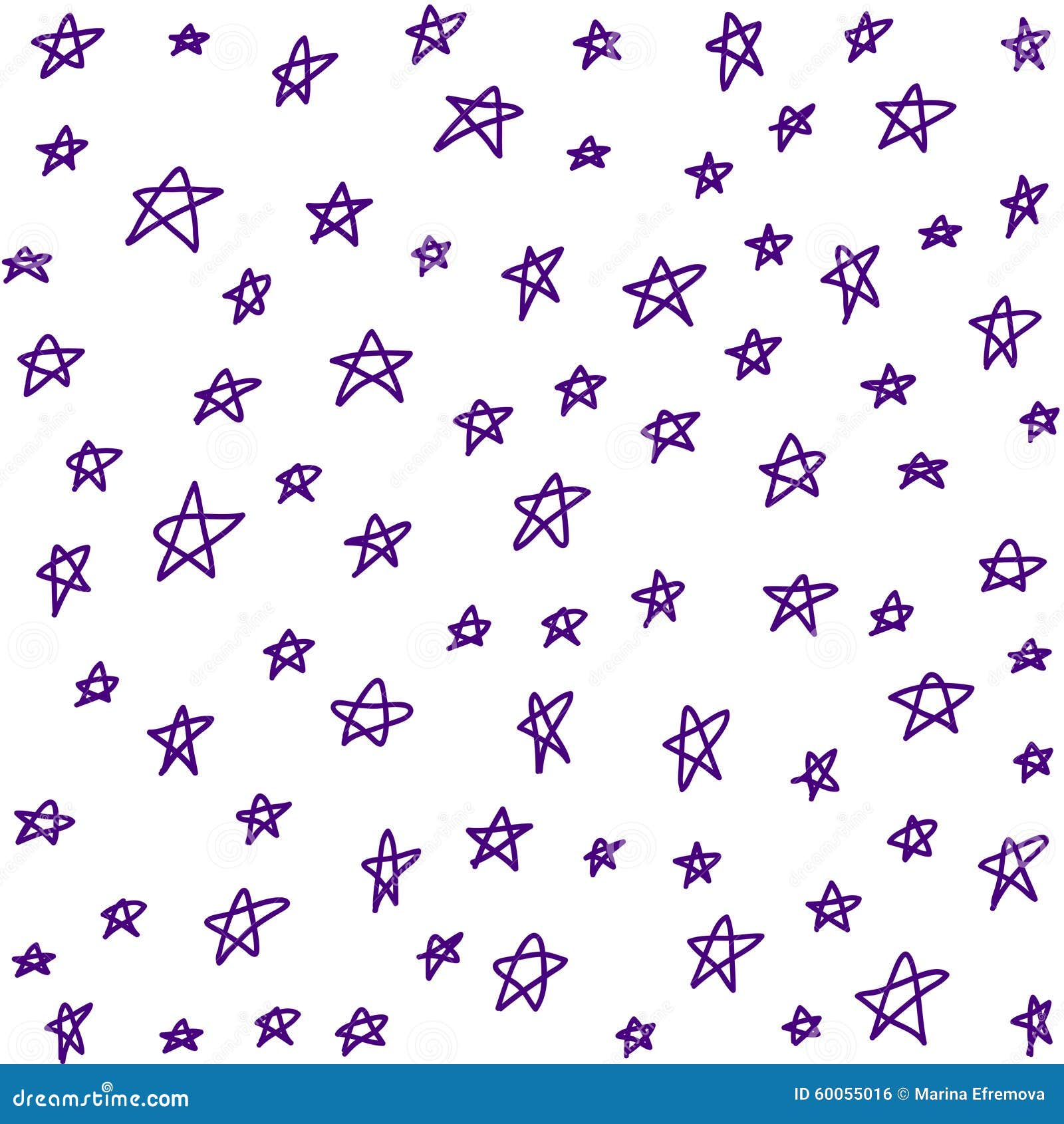 Seamless Stars Pattern. Vector Background Stock Vector - Illustration ...