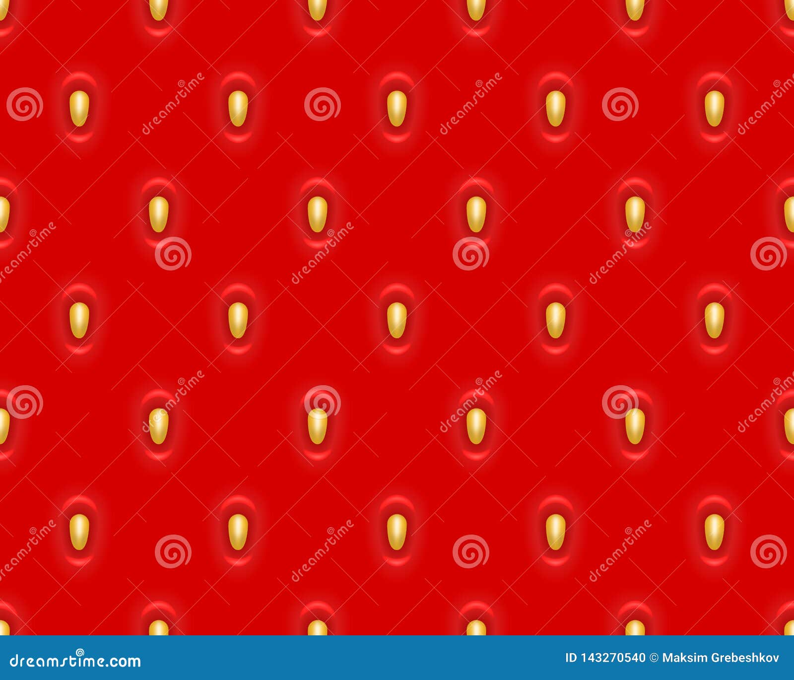 Strawberry Texture . Vector Stock Illustration - Illustration of