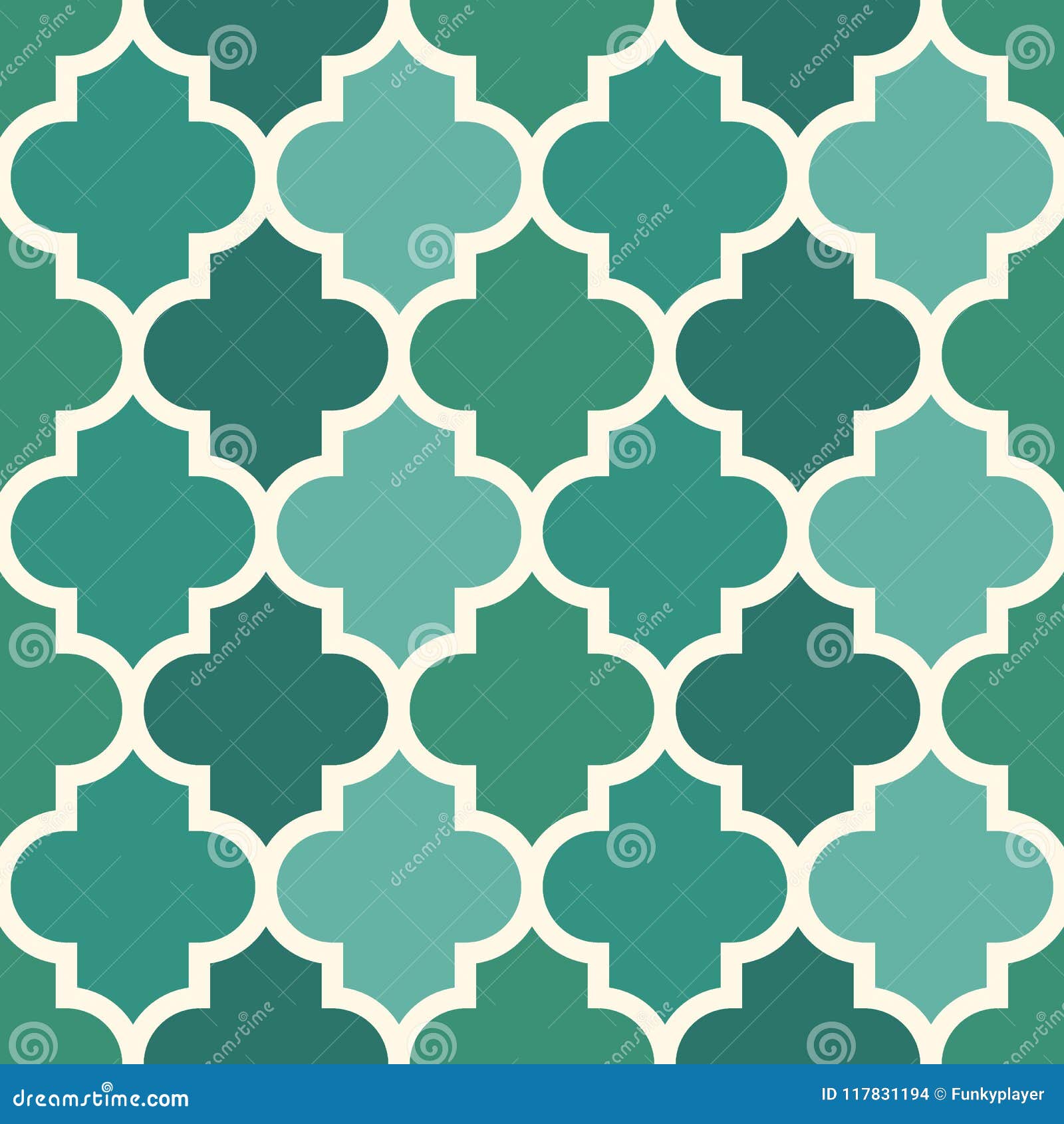 Seamless Surface Print with Ogee Ornament. Oriental Traditional Pattern ...