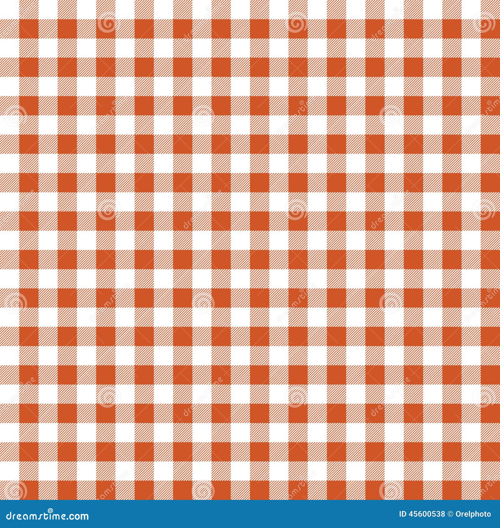 Seamless Texture of Orange Plaid Stock Vector Illustration of shape