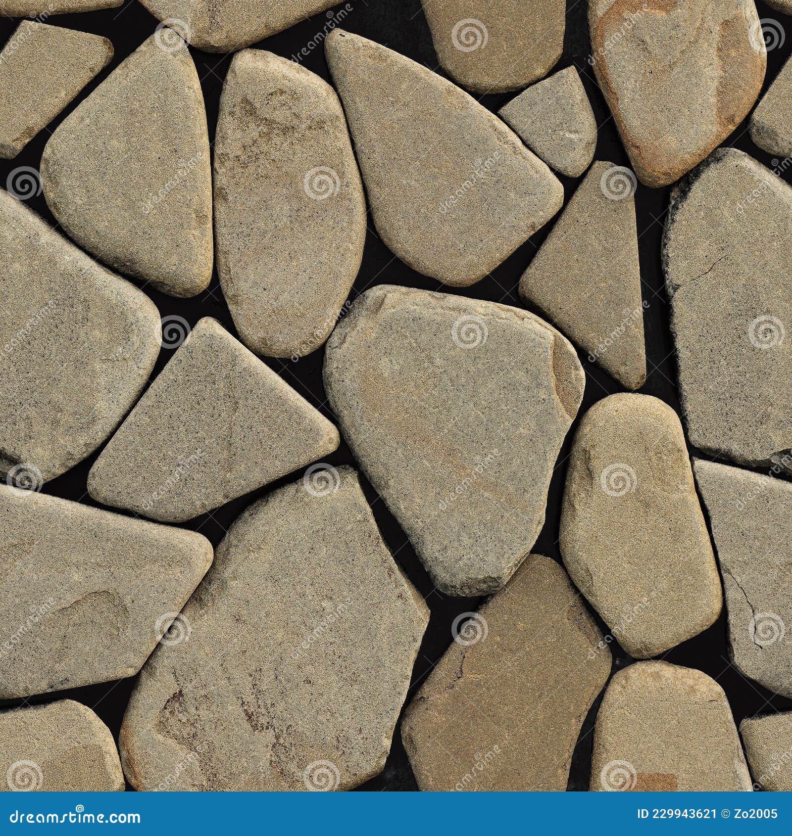 Seamless Texture of Smooth Stone. Sandstone Background with
