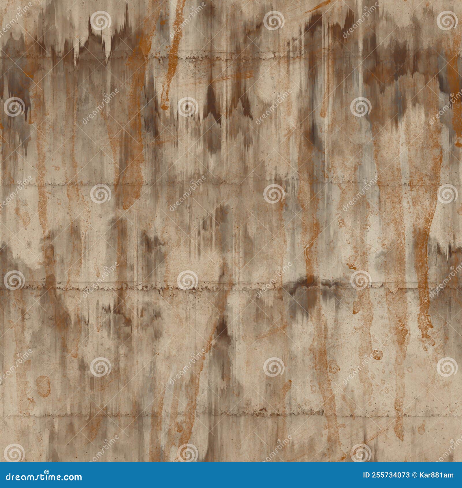 Seamless Textures of Concrete and Plaster in High Quality Stock Image