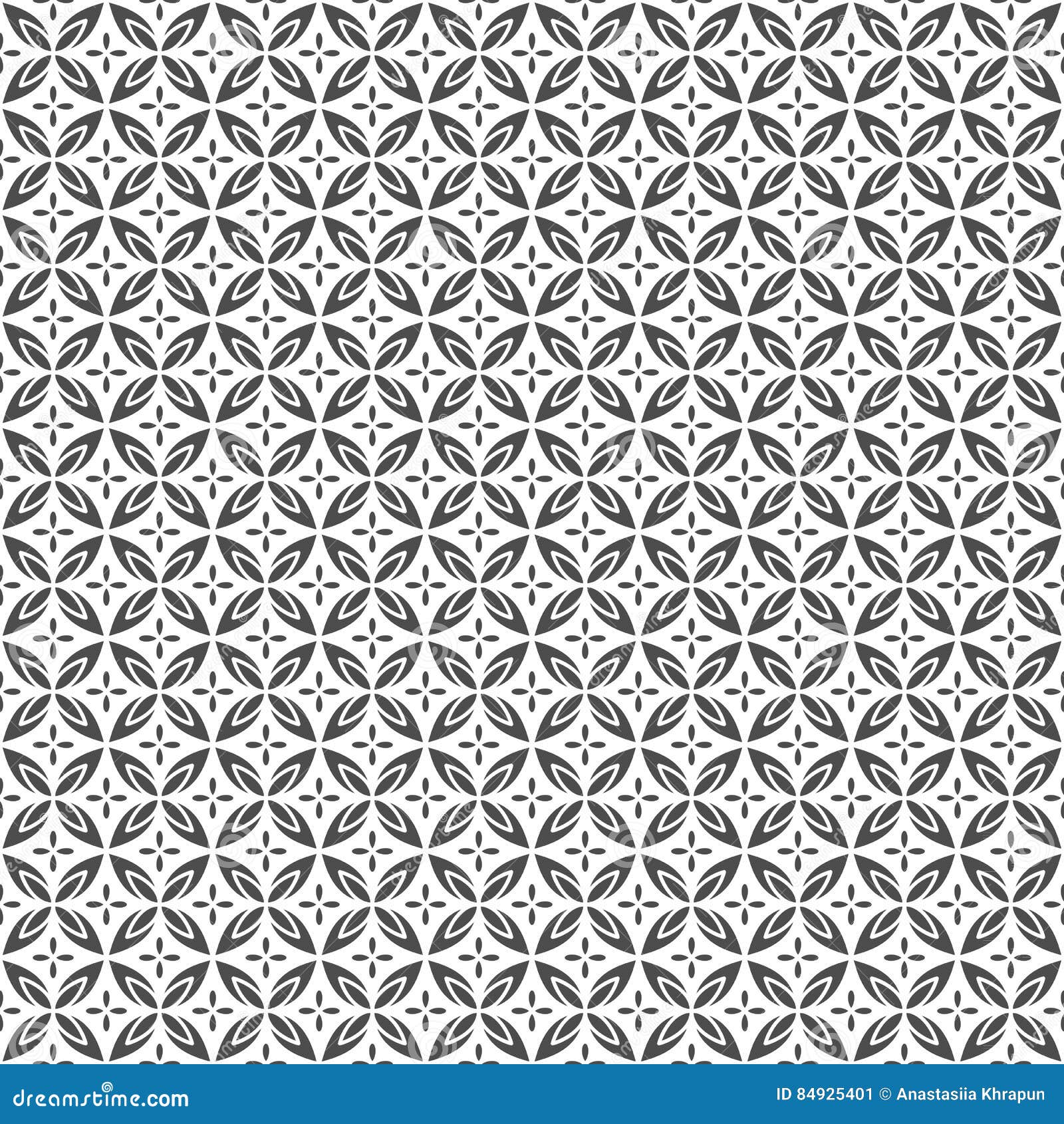 Seamless Thin Paper Pattern. Beautiful Ornament Stock Vector