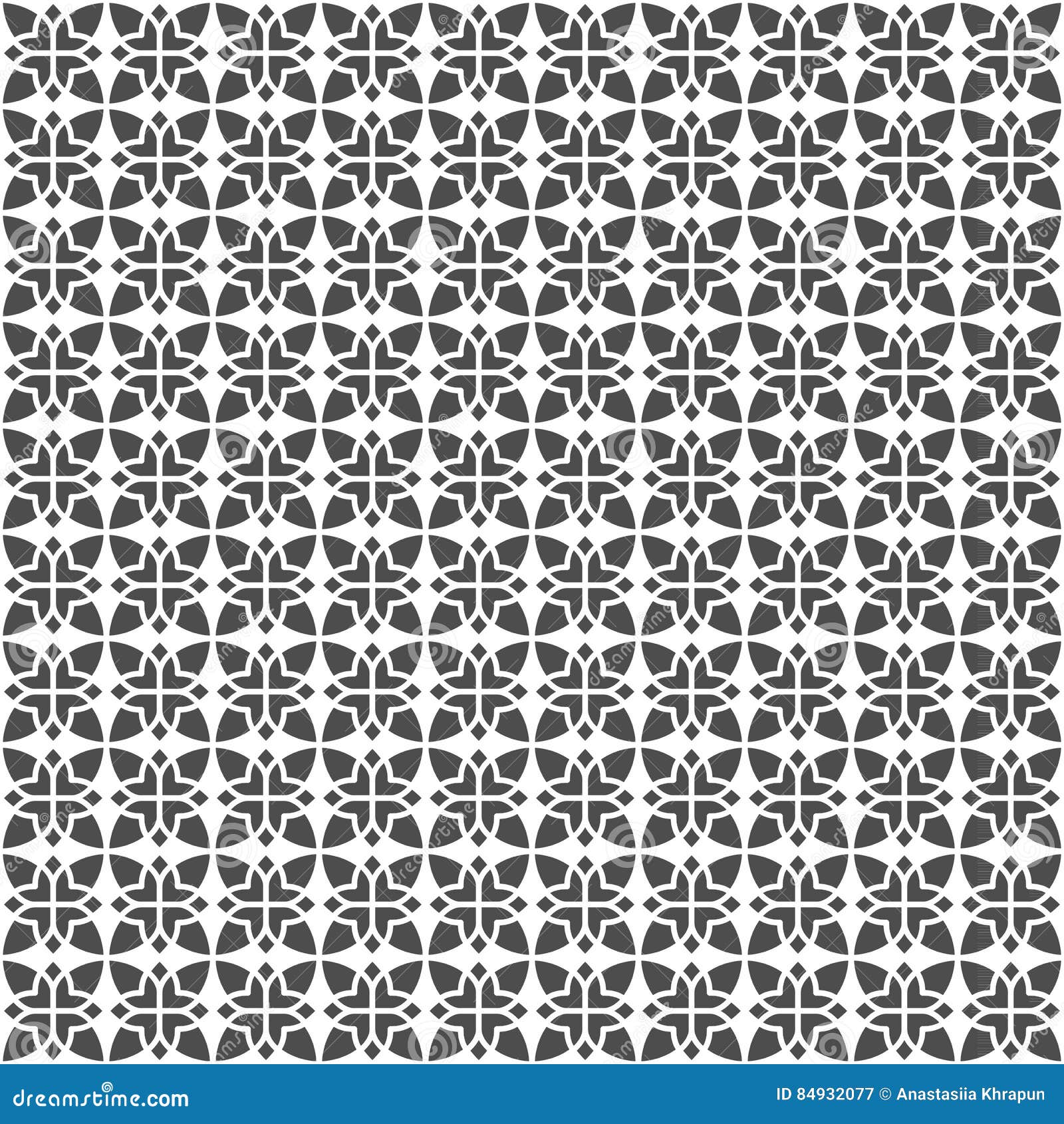 Seamless Thin Paper Pattern. Beautiful Ornament Stock Vector