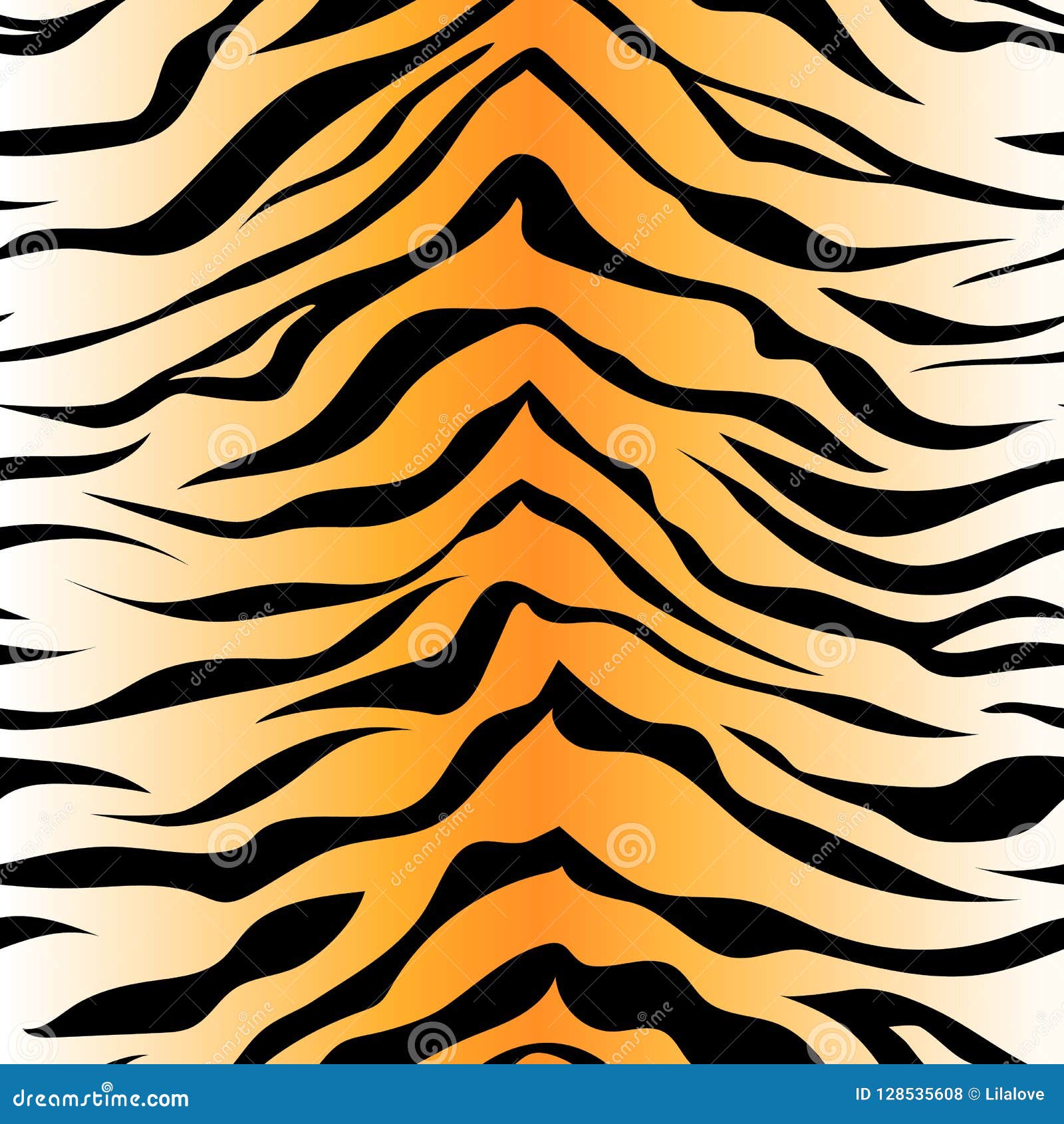 Tiger Stripe Pattern Faux Fur Background Royalty-Free Stock Photo ...