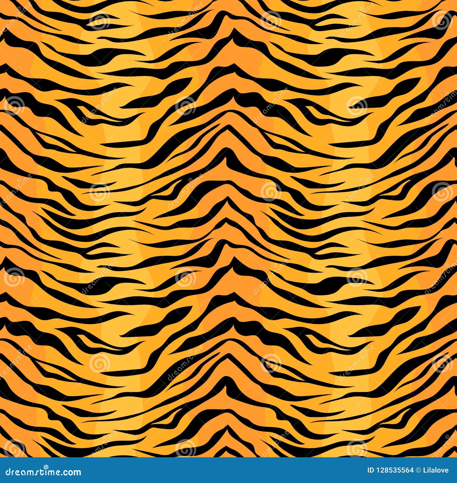 seamless tiger stripe pattern.