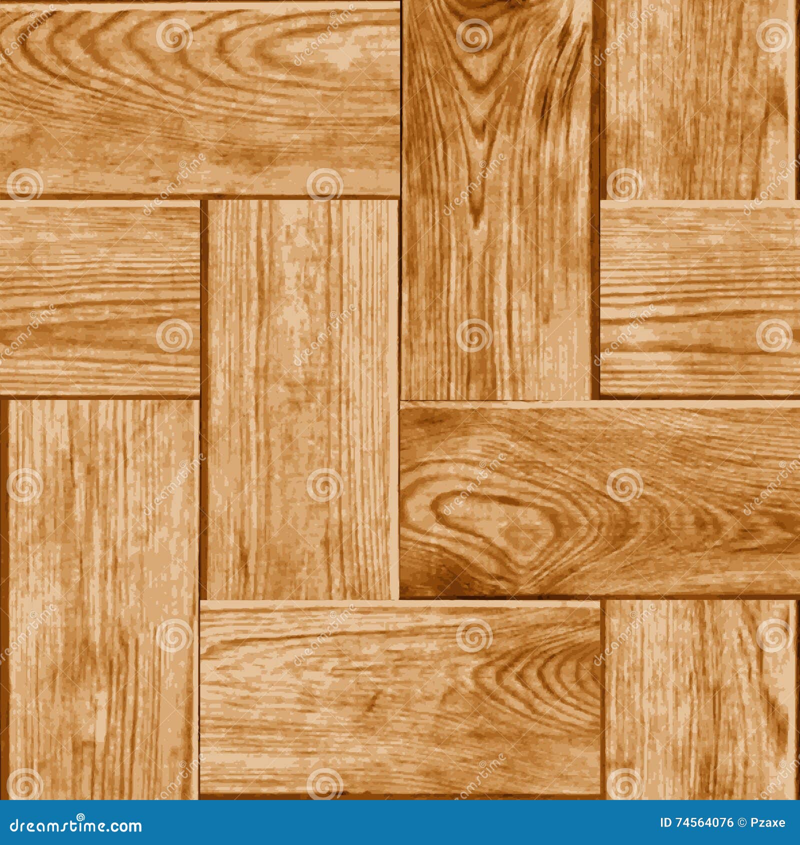  seamless tile with a digital representation of wood parquet floo