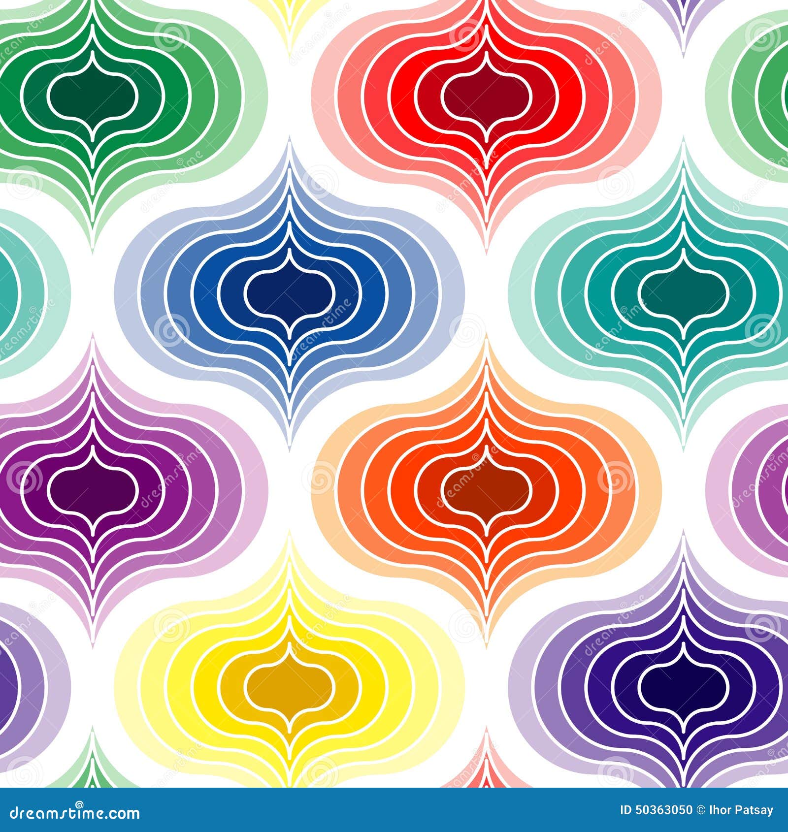 Seamless tile pattern stock vector. Illustration of seamless 50363050